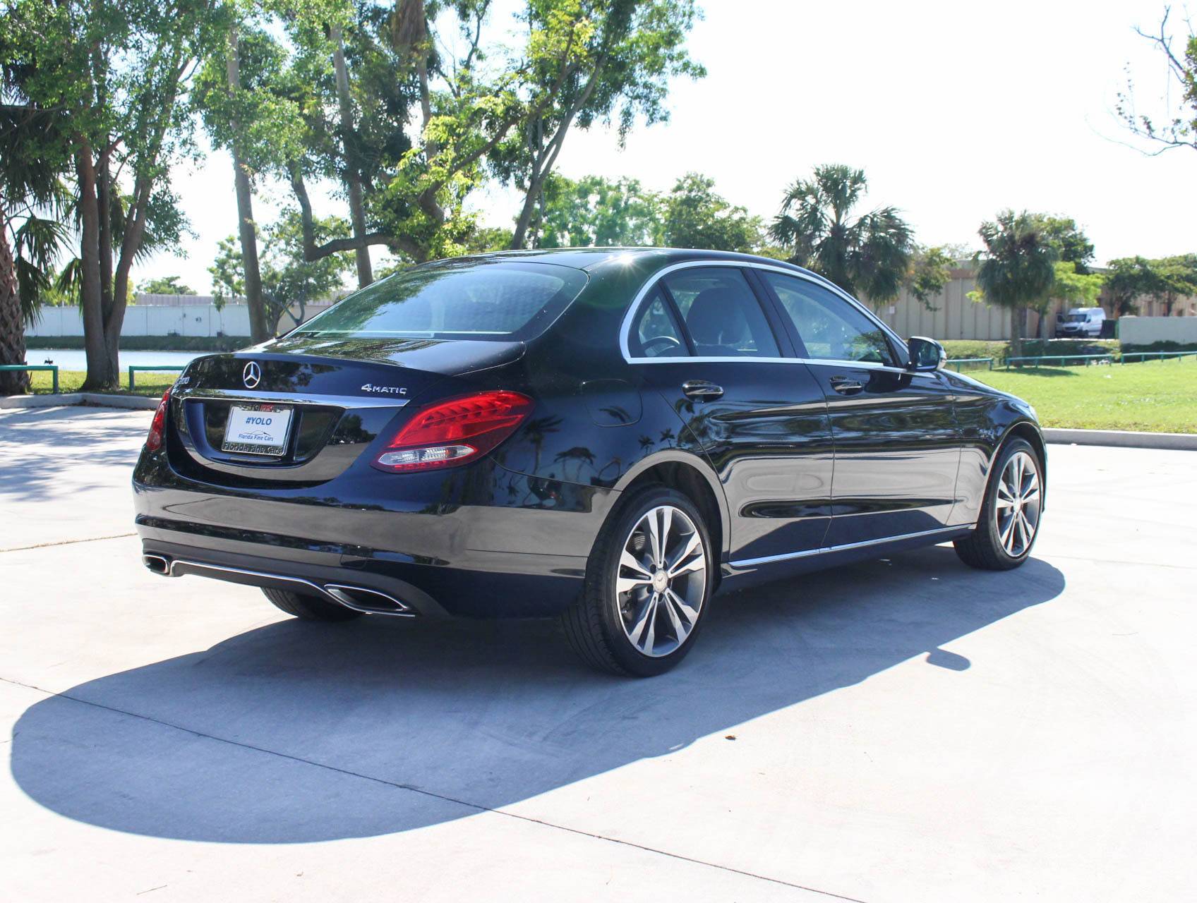 Florida Fine Cars - Used MERCEDES-BENZ C CLASS 2015 WEST PALM C300 4MATIC SPORT