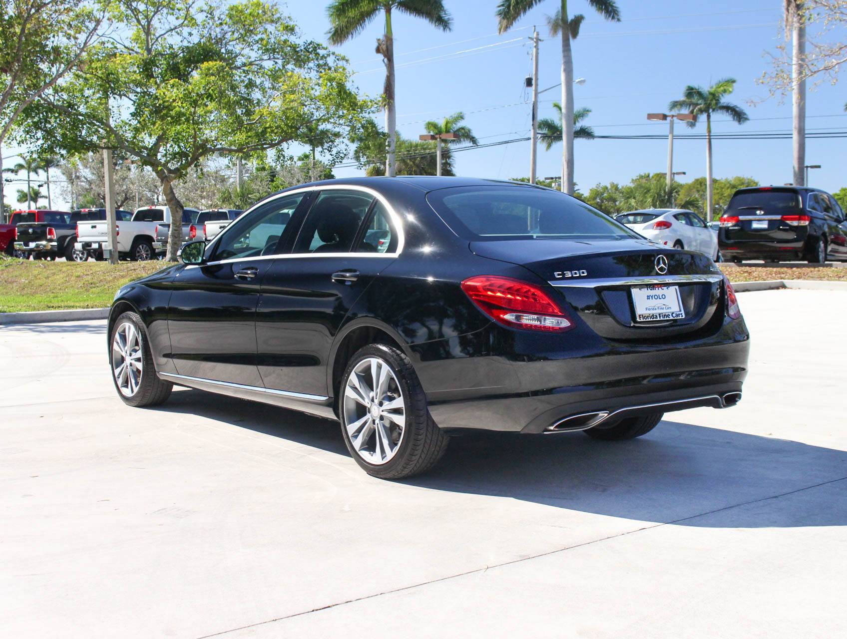 Florida Fine Cars - Used MERCEDES-BENZ C CLASS 2015 WEST PALM C300 4MATIC SPORT
