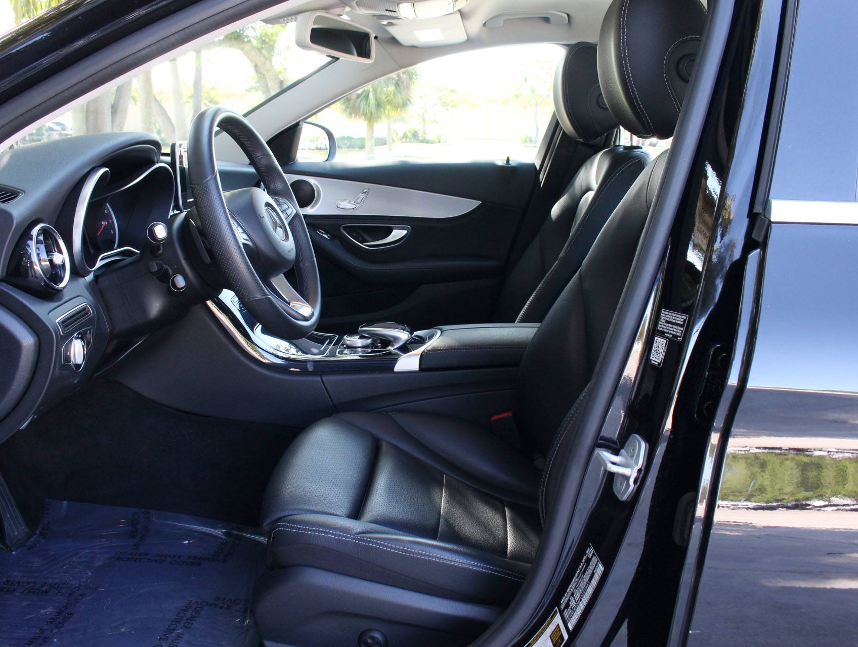 Florida Fine Cars - Used MERCEDES-BENZ C CLASS 2015 WEST PALM C300 4MATIC SPORT