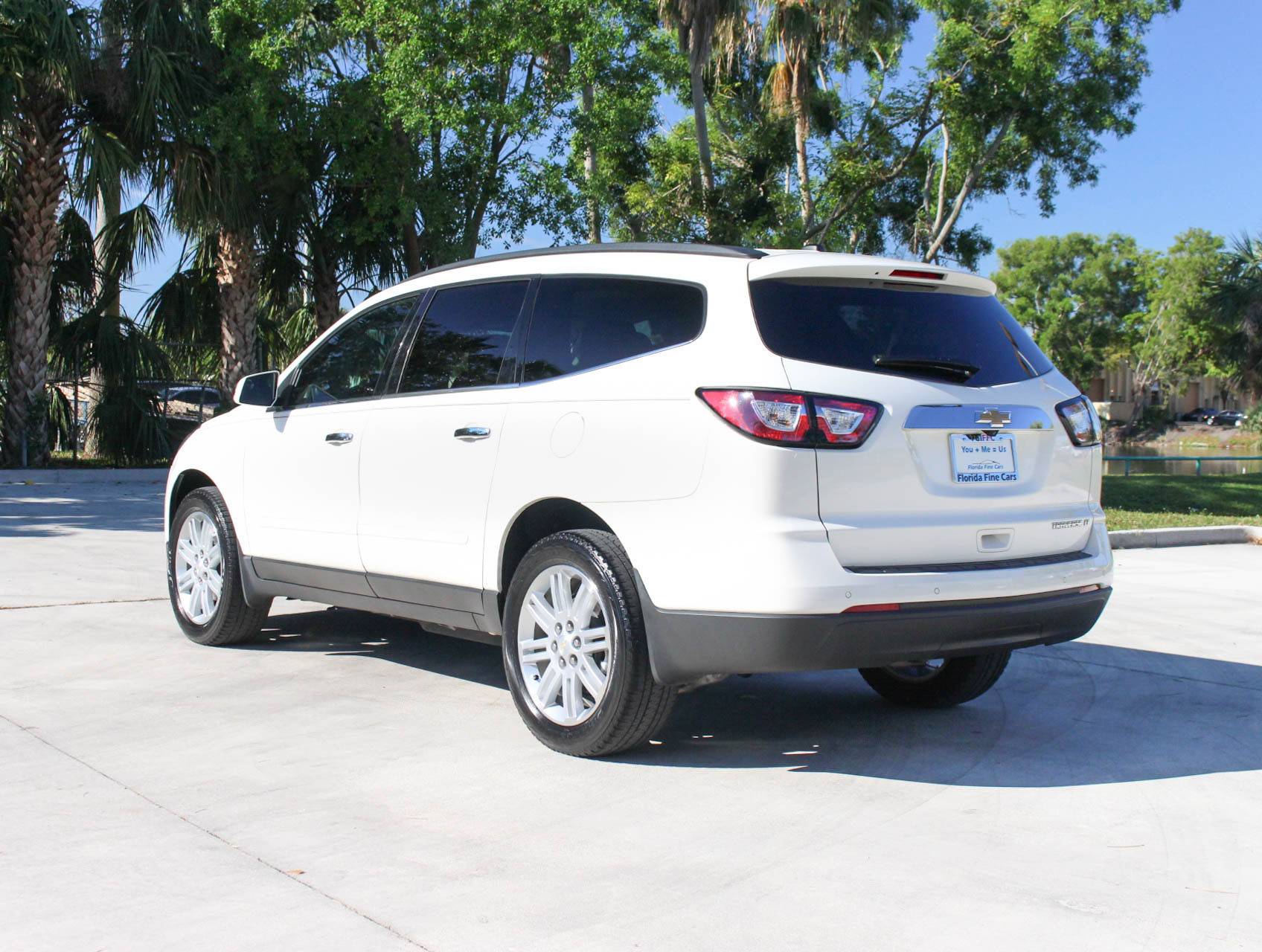 Florida Fine Cars - Used CHEVROLET TRAVERSE 2014 MARGATE 1LT