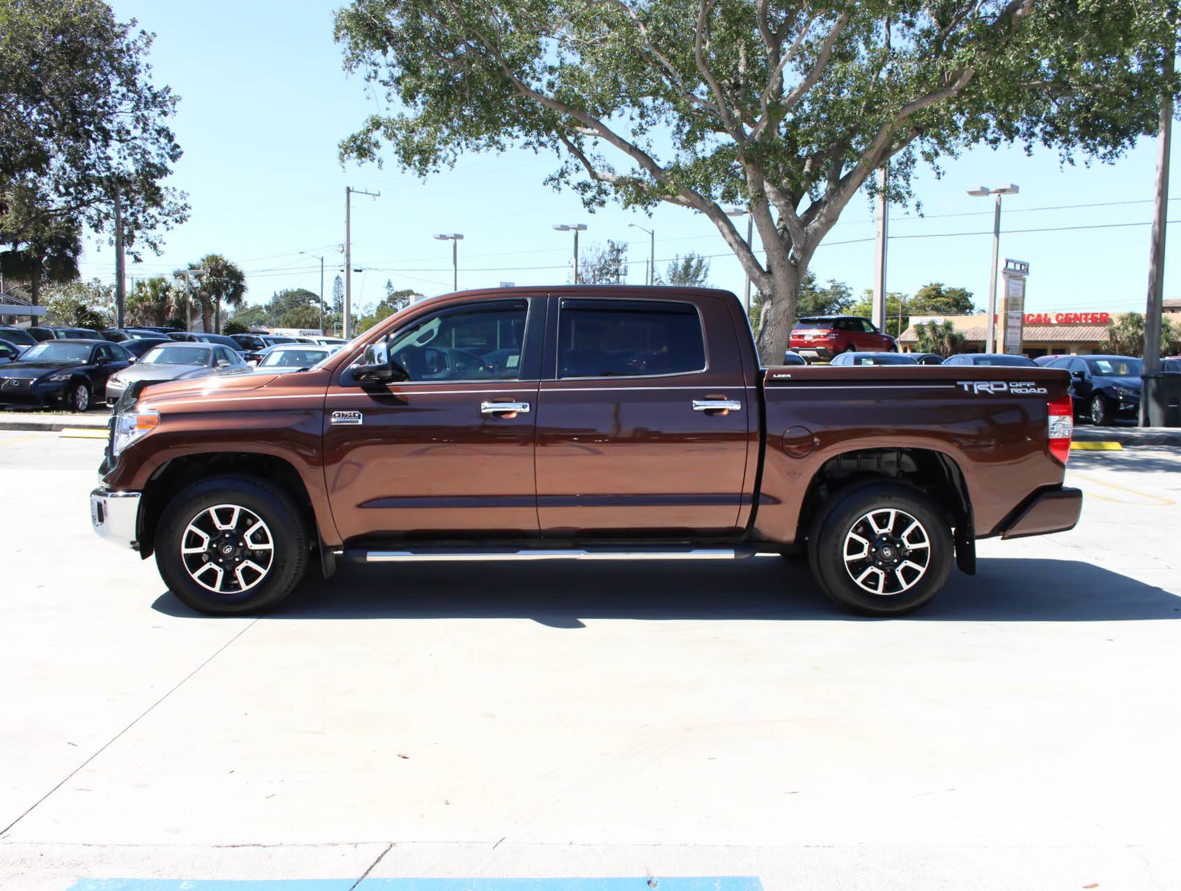 Used 2016 TOYOTA TUNDRA 1794 Edition for sale in WEST PALM | 92272