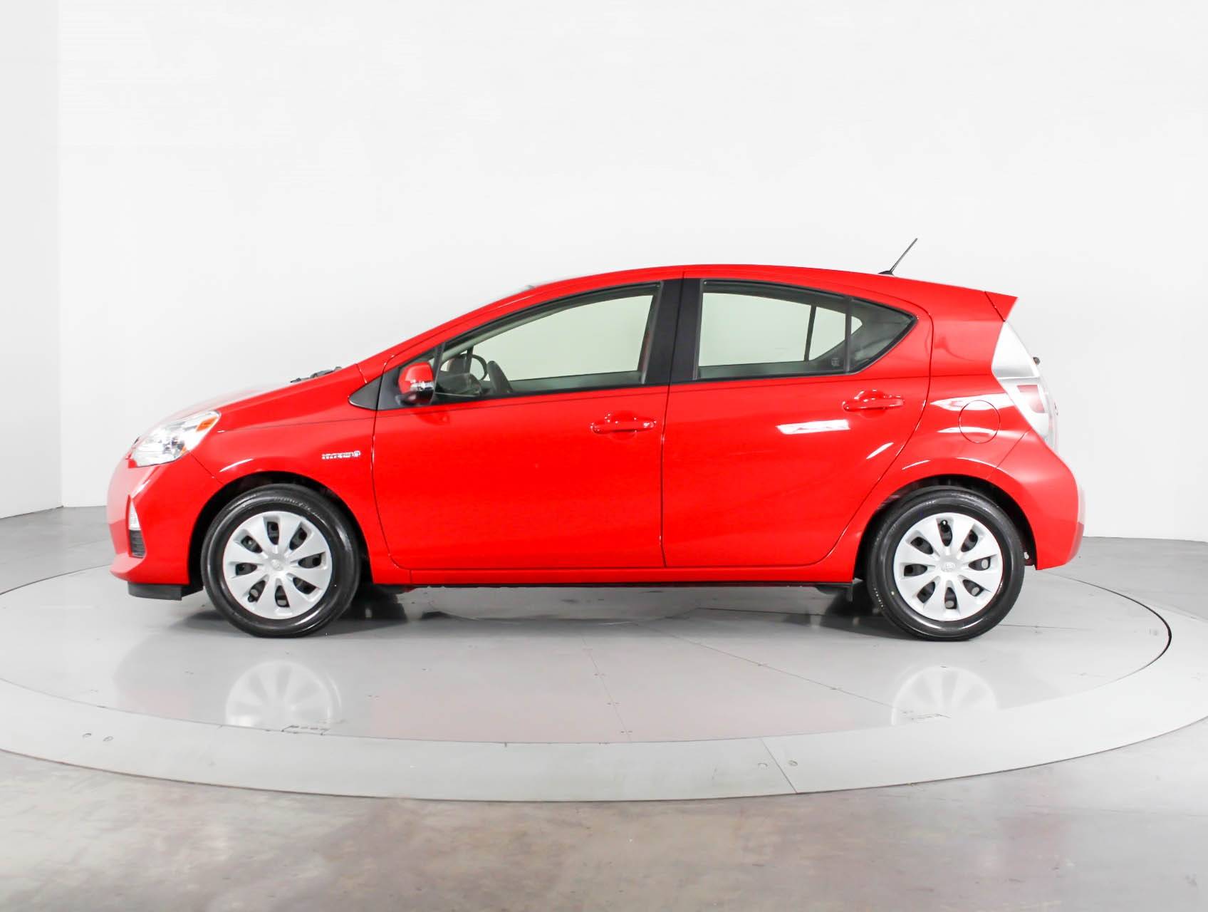 Florida Fine Cars - Used TOYOTA PRIUS C 2014 WEST PALM TWO