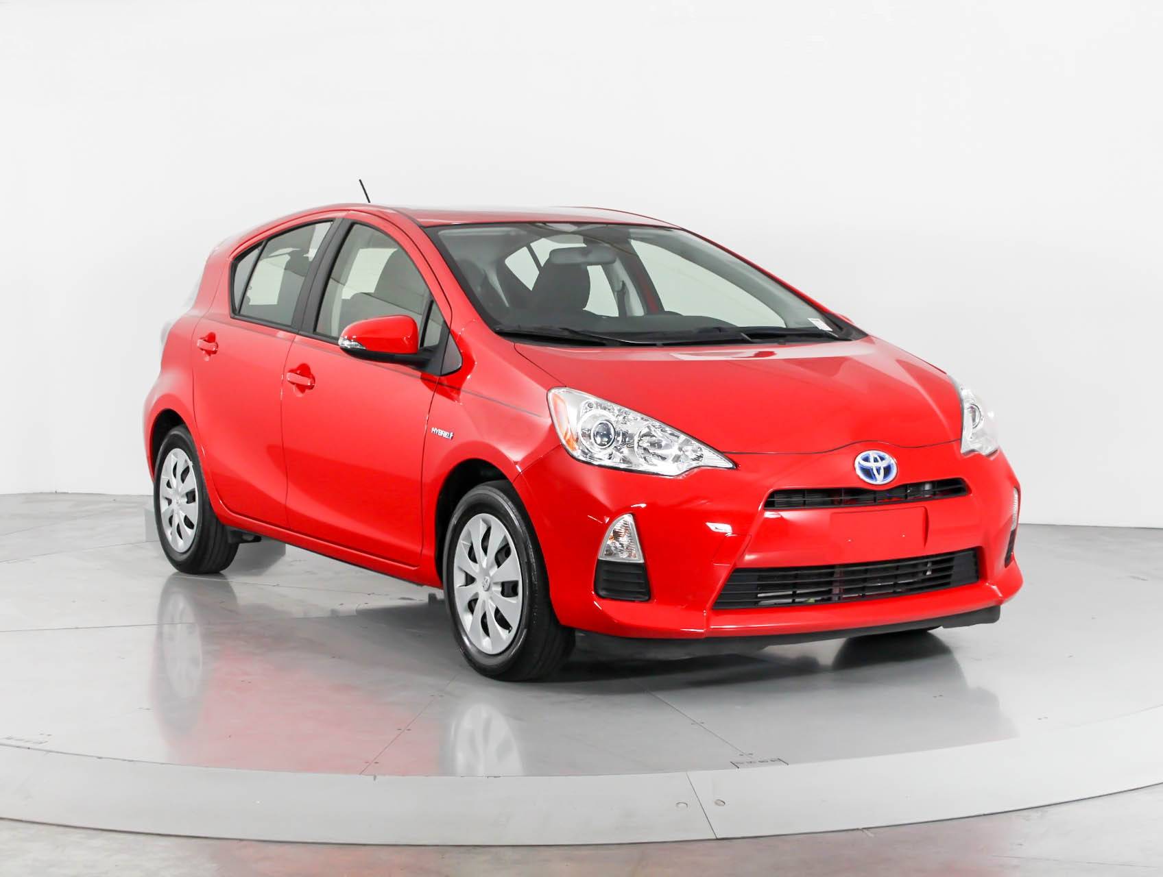 Florida Fine Cars - Used TOYOTA PRIUS C 2014 WEST PALM TWO