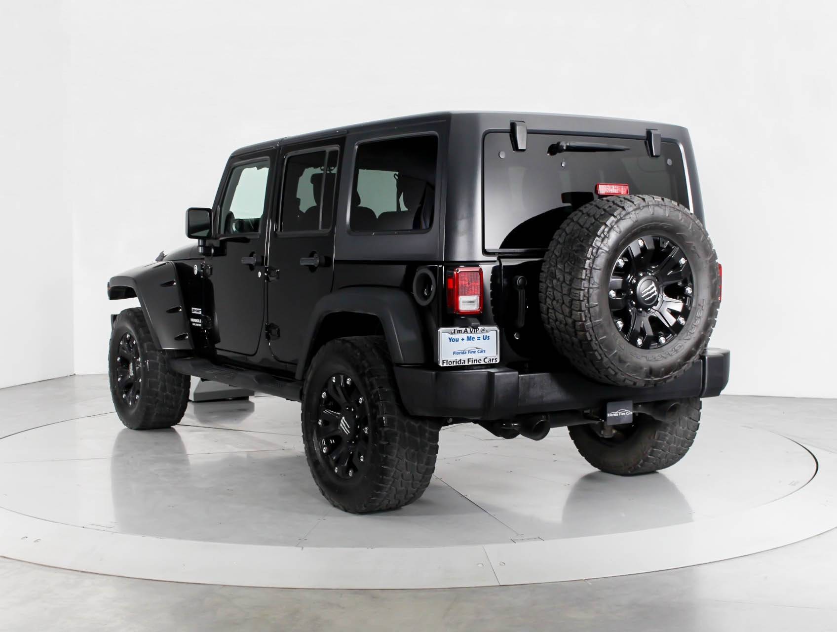 Florida Fine Cars - Used JEEP WRANGLER UNLIMITED 2013 WEST PALM SPORT