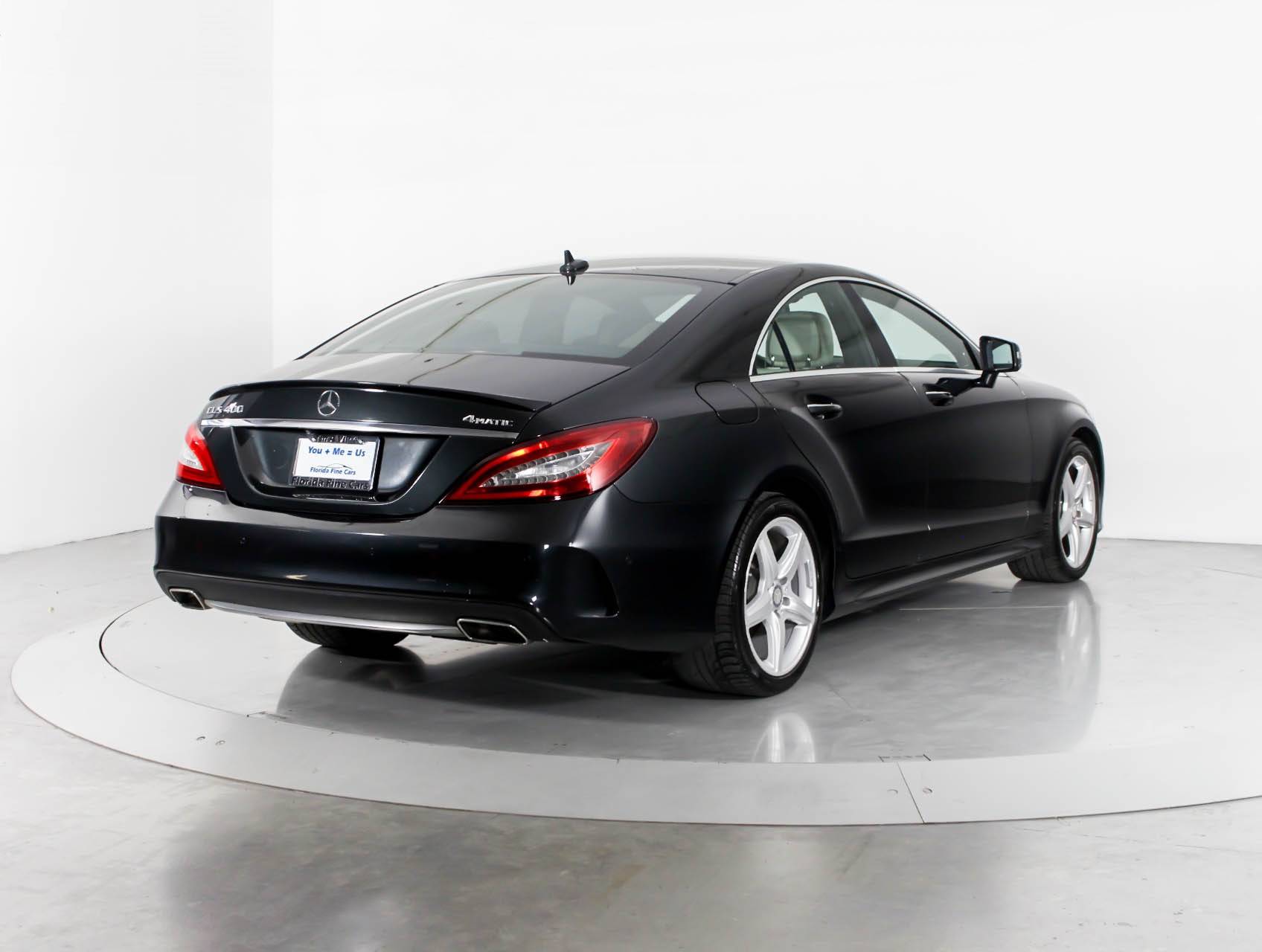 Florida Fine Cars - Used MERCEDES-BENZ CLS CLASS 2015 WEST PALM CLS400 4MATIC