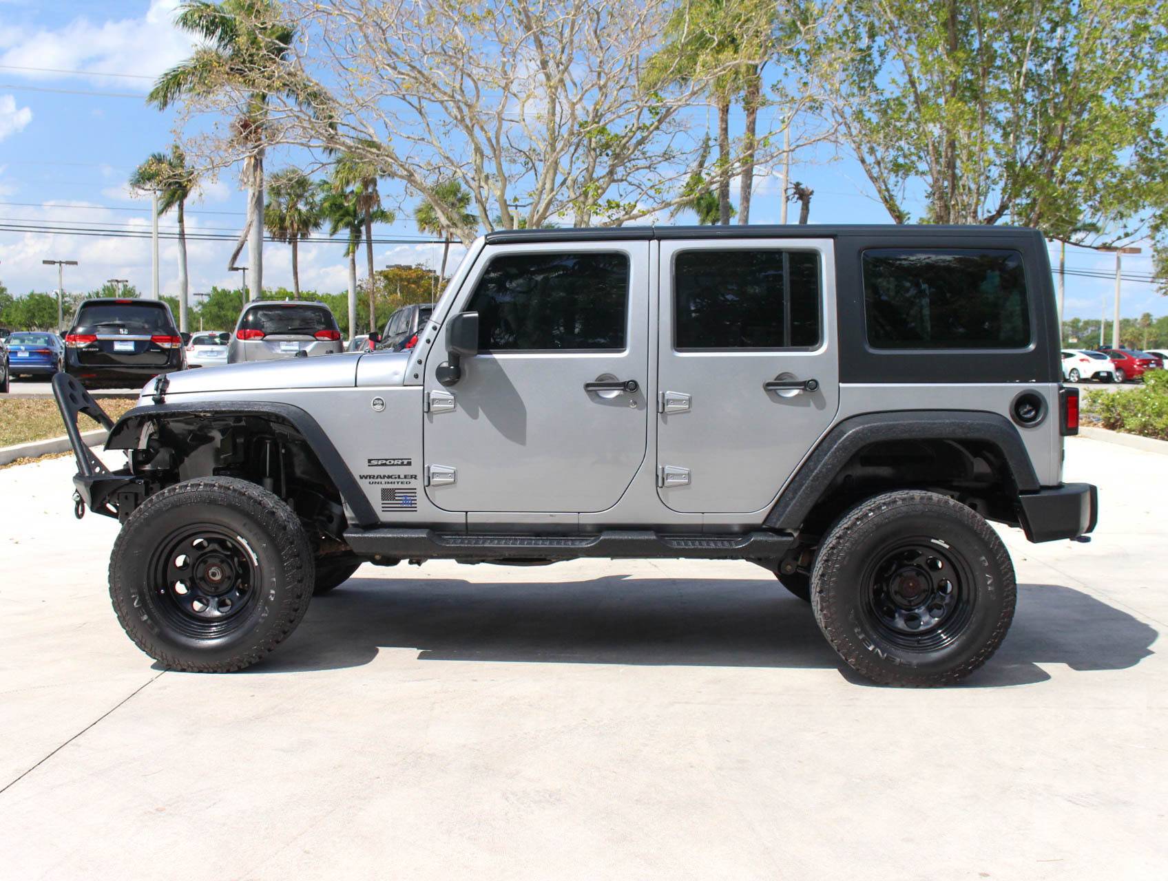 Florida Fine Cars - Used JEEP WRANGLER UNLIMITED 2016 WEST PALM SPORT