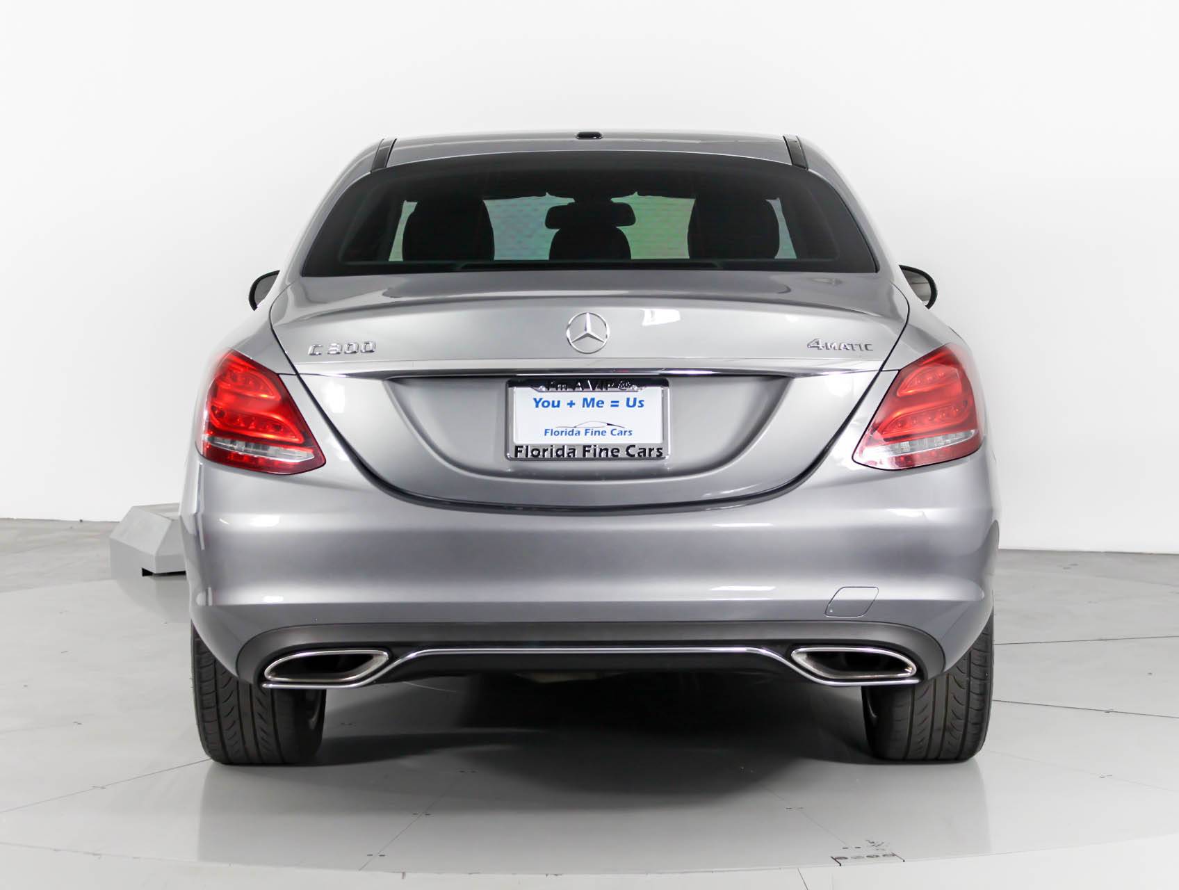 Florida Fine Cars - Used MERCEDES-BENZ C CLASS 2015 WEST PALM C300 4MATIC