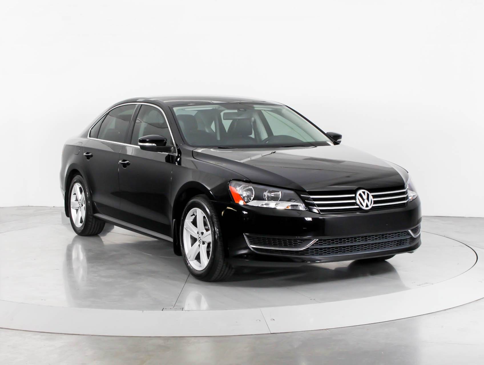 Florida Fine Cars - Used VOLKSWAGEN PASSAT 2013 MIAMI SE