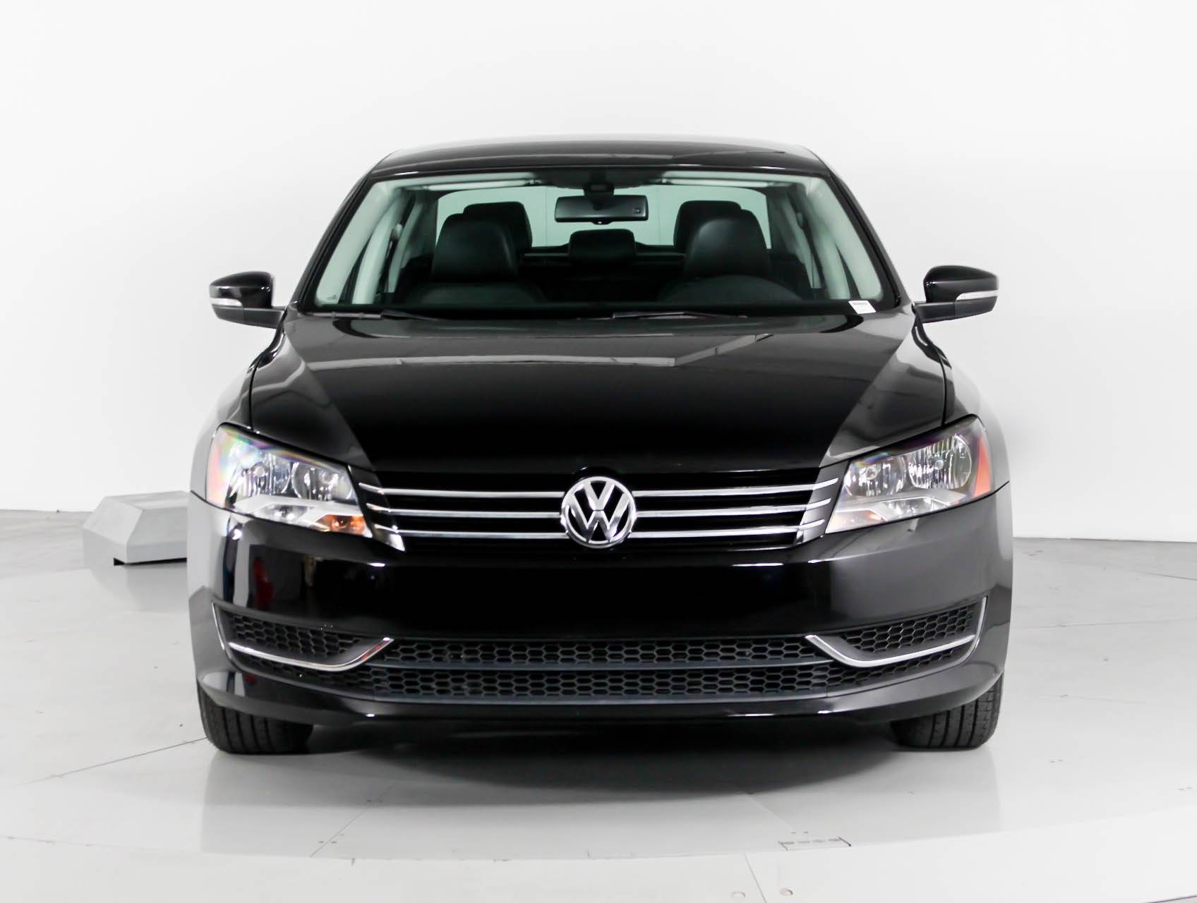 Florida Fine Cars - Used VOLKSWAGEN PASSAT 2013 MIAMI SE