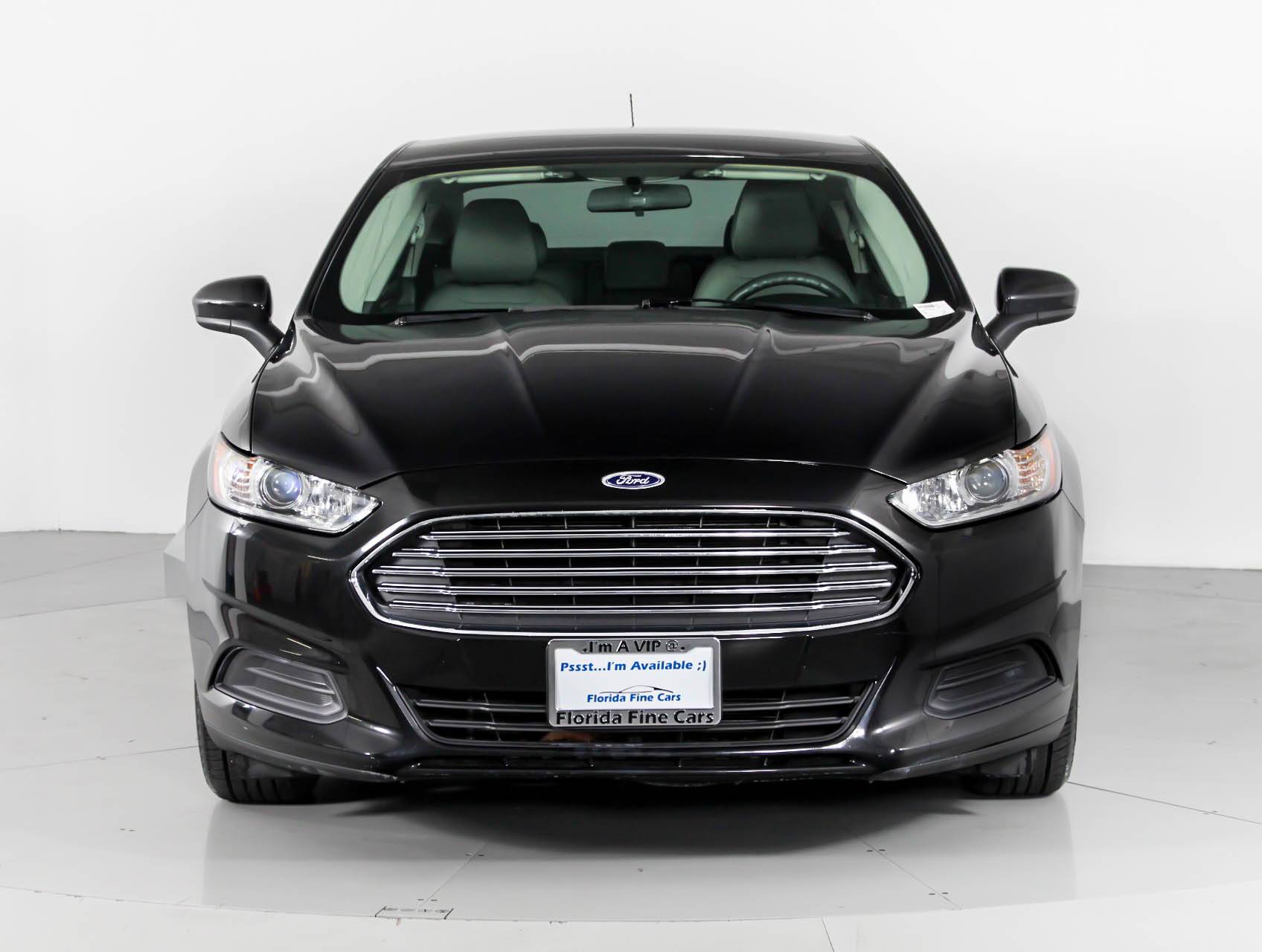 Florida Fine Cars - Used FORD FUSION 2015 WEST PALM S