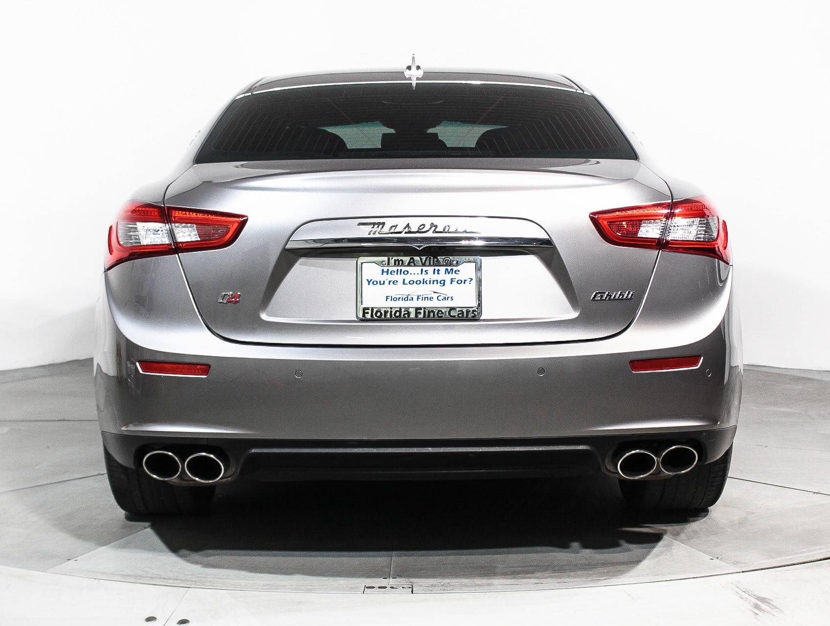 Florida Fine Cars - Used MASERATI GHIBLI 2014 MIAMI S Q4