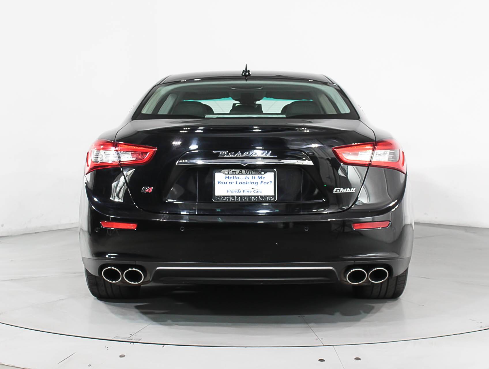Florida Fine Cars - Used MASERATI GHIBLI 2014 MIAMI S Q4