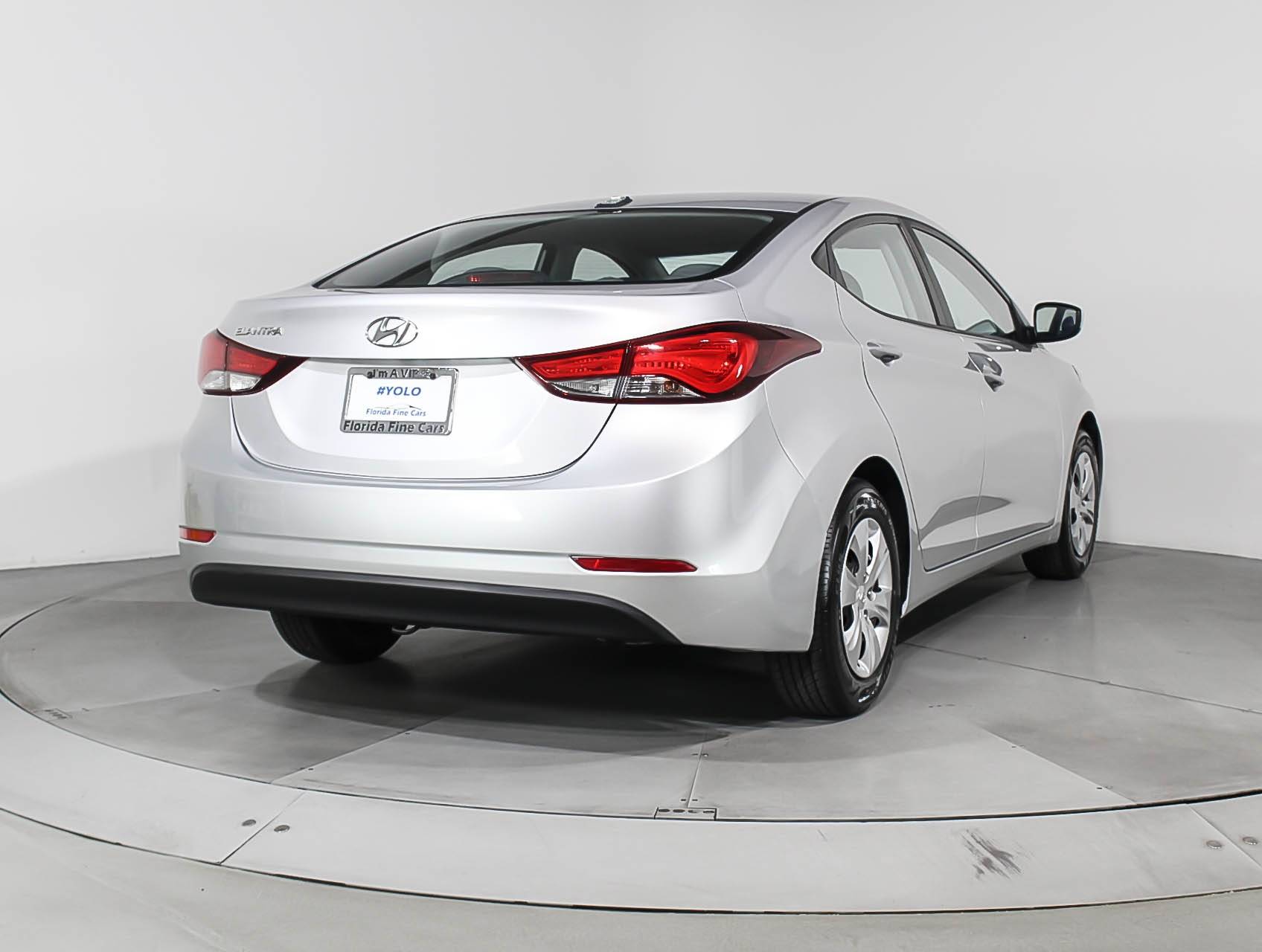 Florida Fine Cars - Used HYUNDAI ELANTRA 2016 MIAMI Se