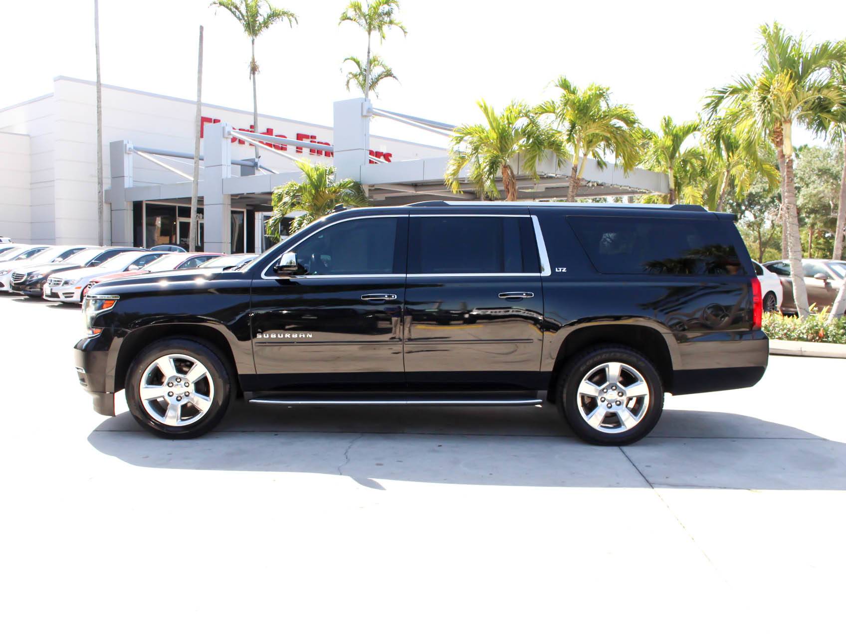 Florida Fine Cars - Used CHEVROLET SUBURBAN 2015 WEST PALM Ltz 4x4