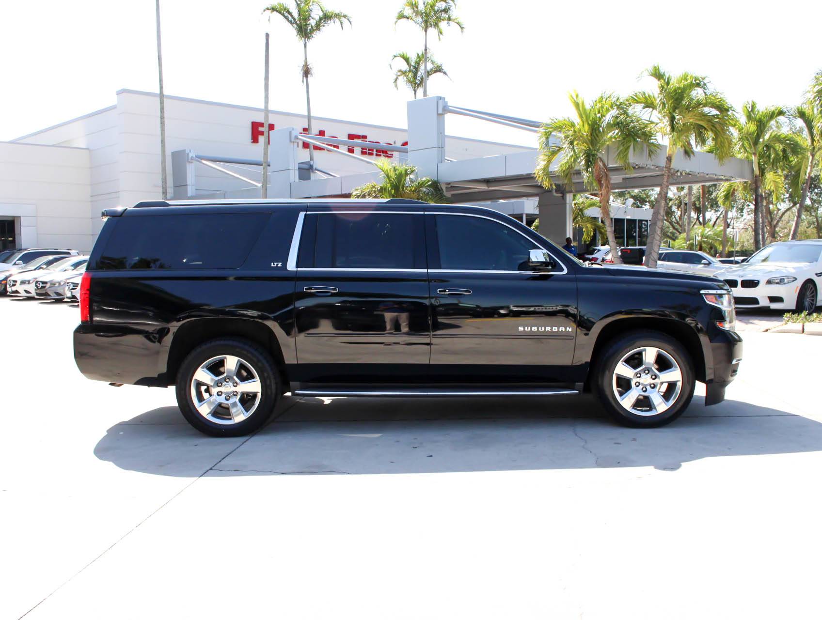 Florida Fine Cars - Used CHEVROLET SUBURBAN 2015 WEST PALM Ltz 4x4