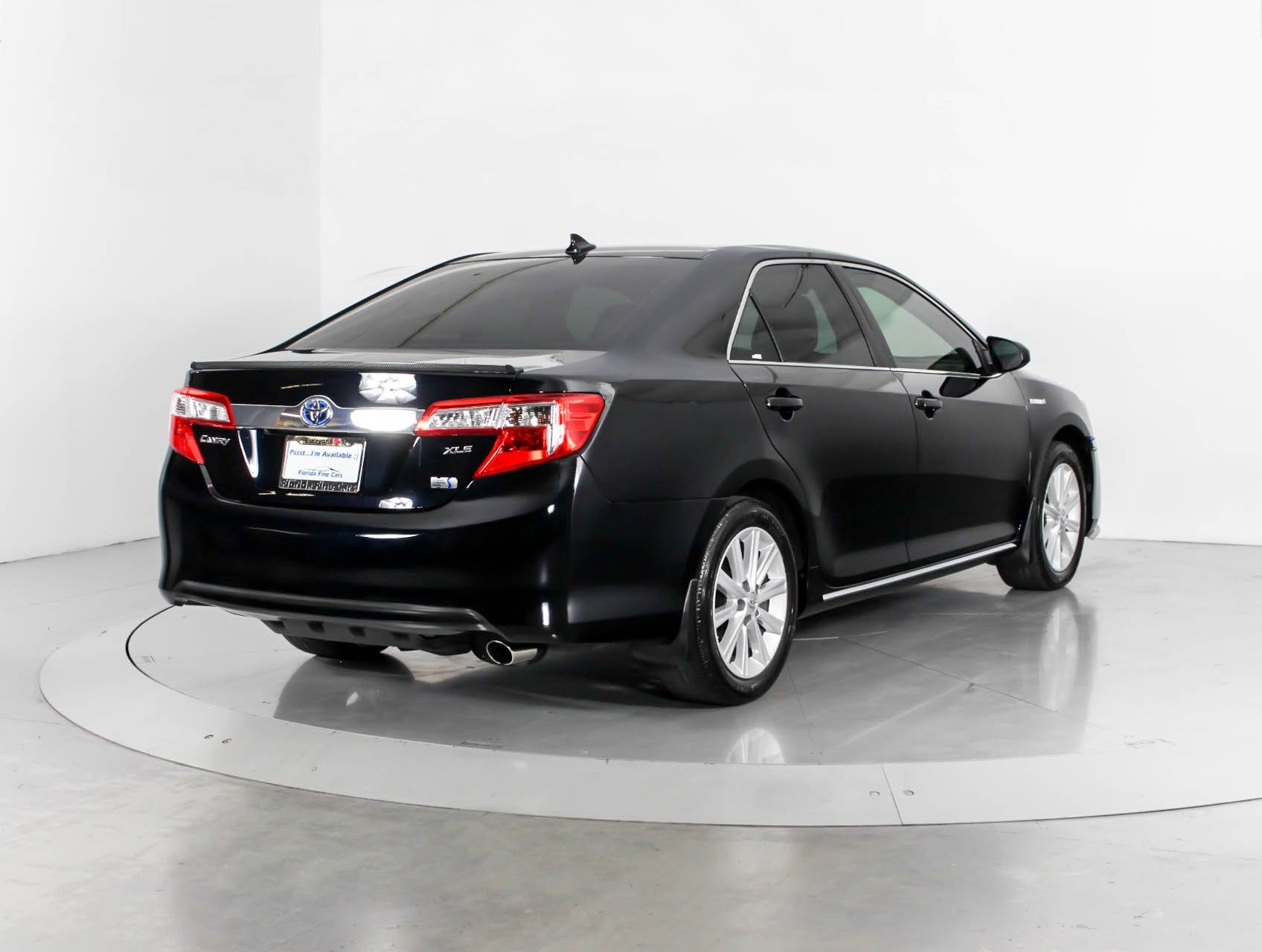 Florida Fine Cars - Used TOYOTA CAMRY 2012 WEST PALM Hybrid Xle