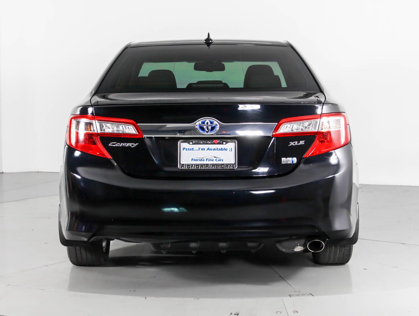 Florida Fine Cars - Used TOYOTA CAMRY 2012 WEST PALM Hybrid Xle