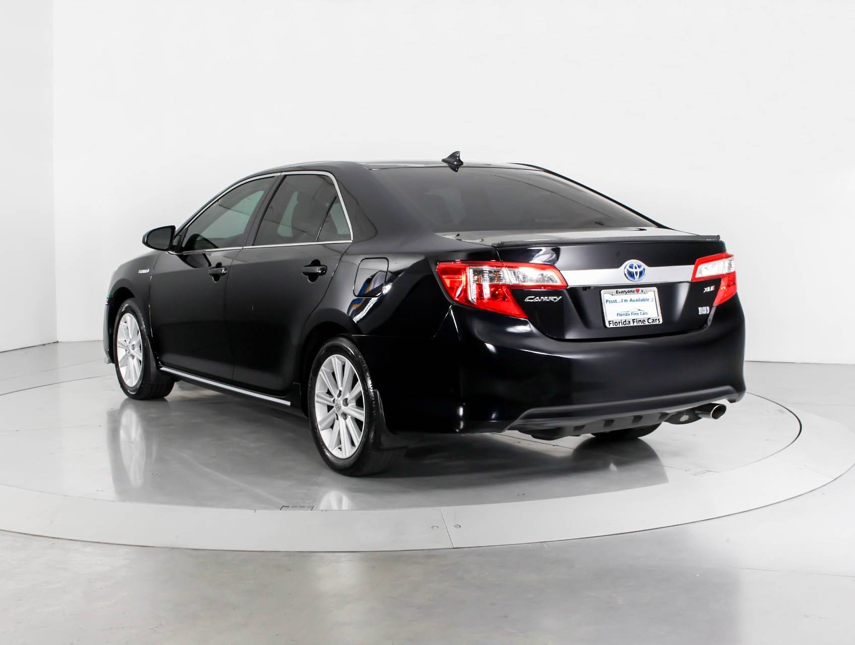 Florida Fine Cars - Used TOYOTA CAMRY 2012 WEST PALM Hybrid Xle