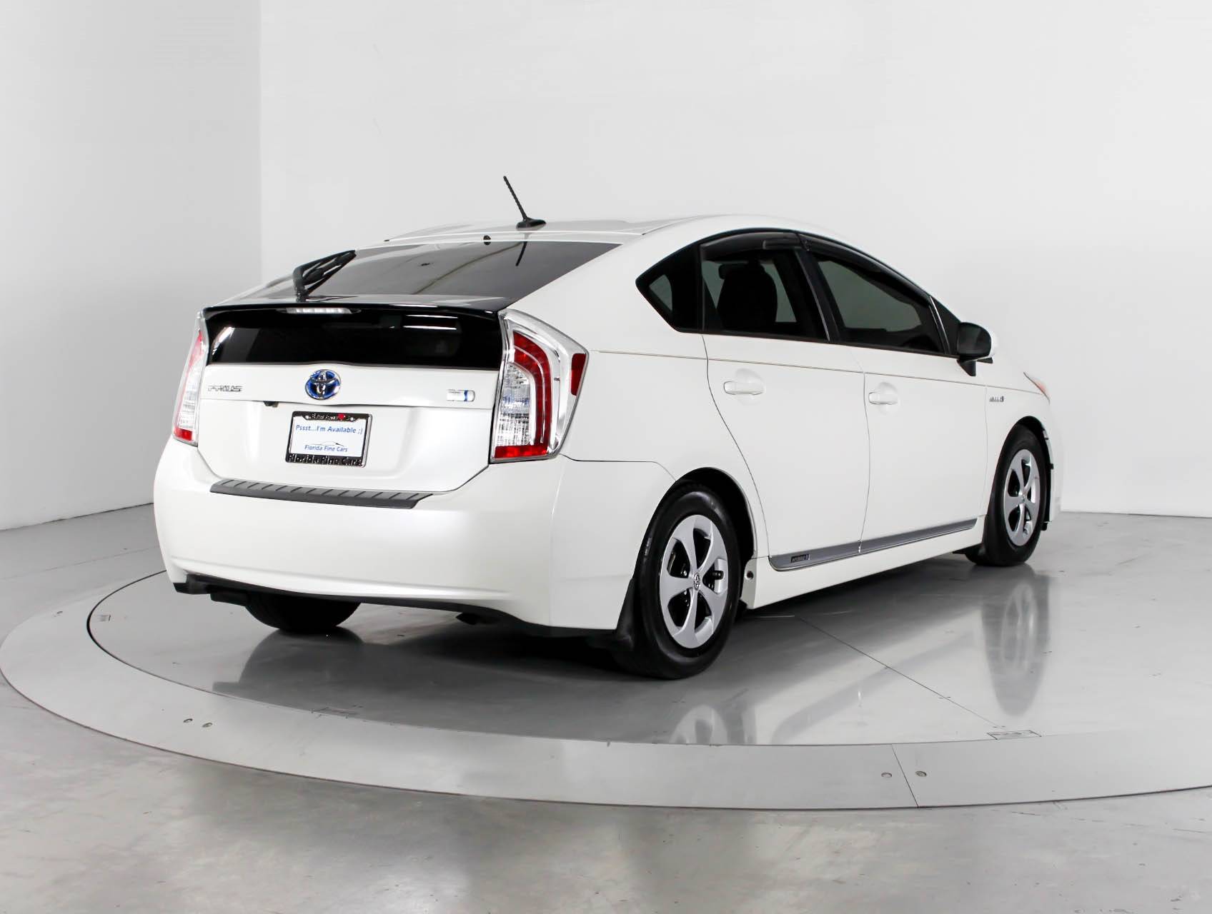 Florida Fine Cars - Used TOYOTA PRIUS 2012 WEST PALM Two