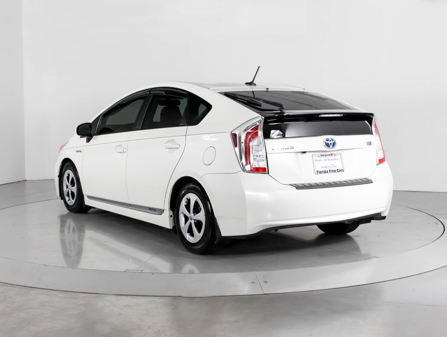 Florida Fine Cars - Used TOYOTA PRIUS 2012 WEST PALM Two