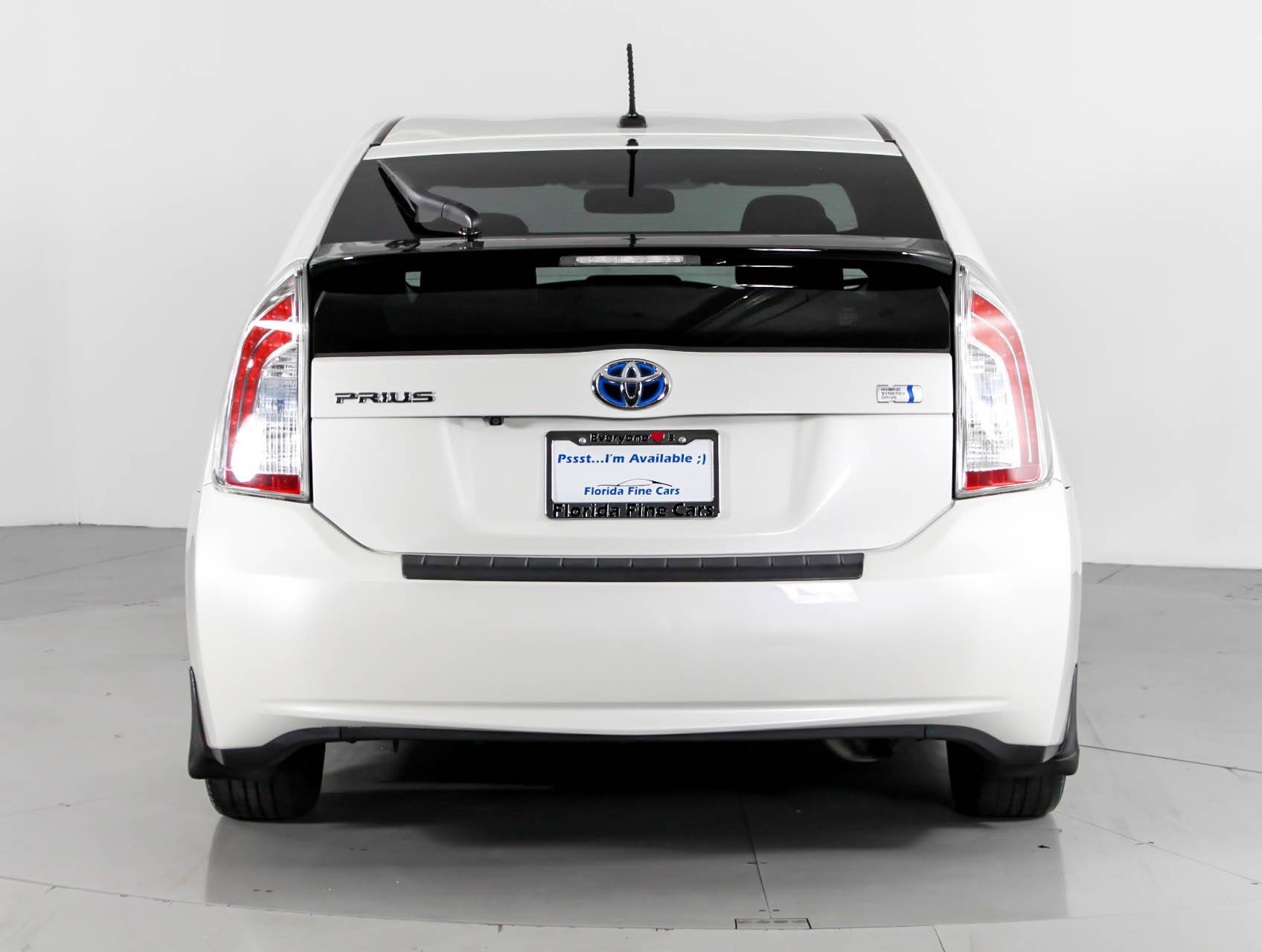 Florida Fine Cars - Used TOYOTA PRIUS 2012 WEST PALM Two