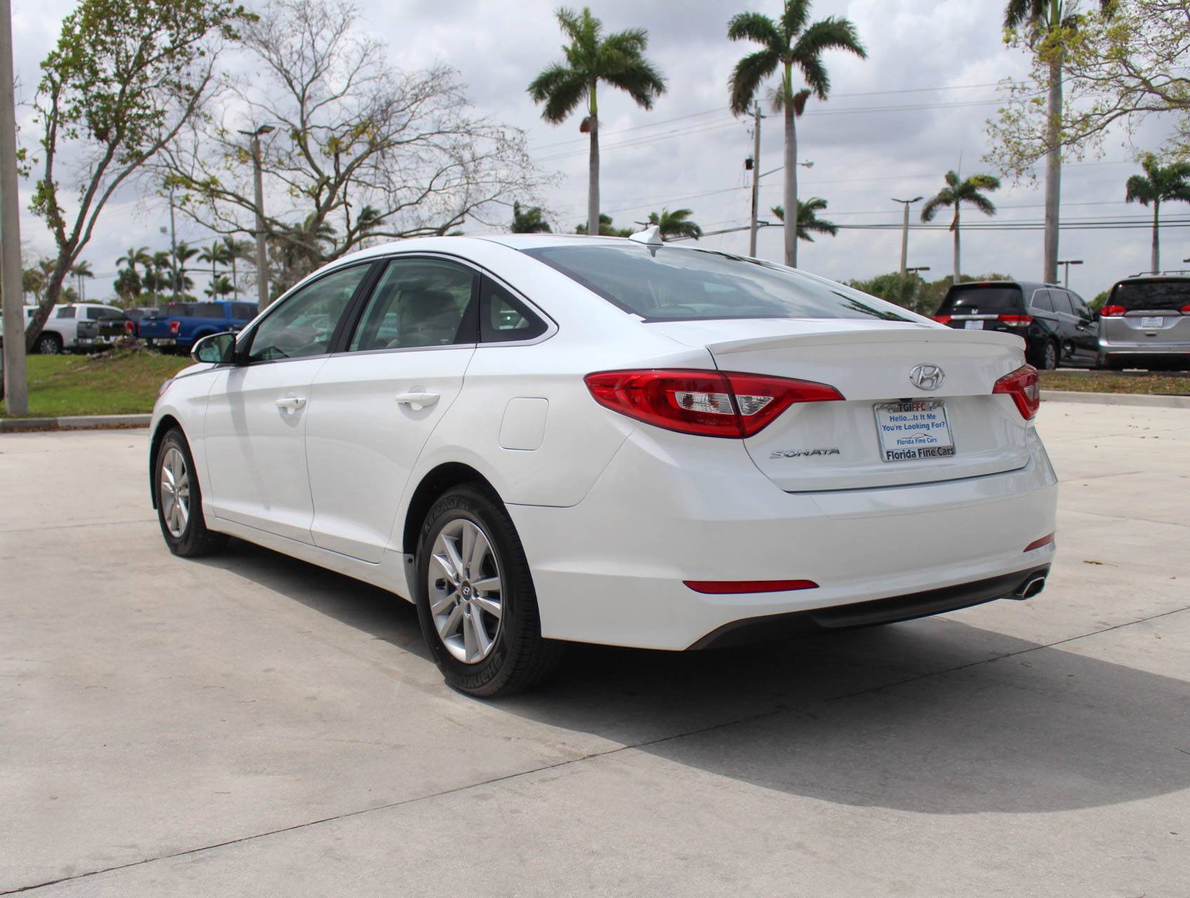 Florida Fine Cars - Used HYUNDAI SONATA 2015 MARGATE SE