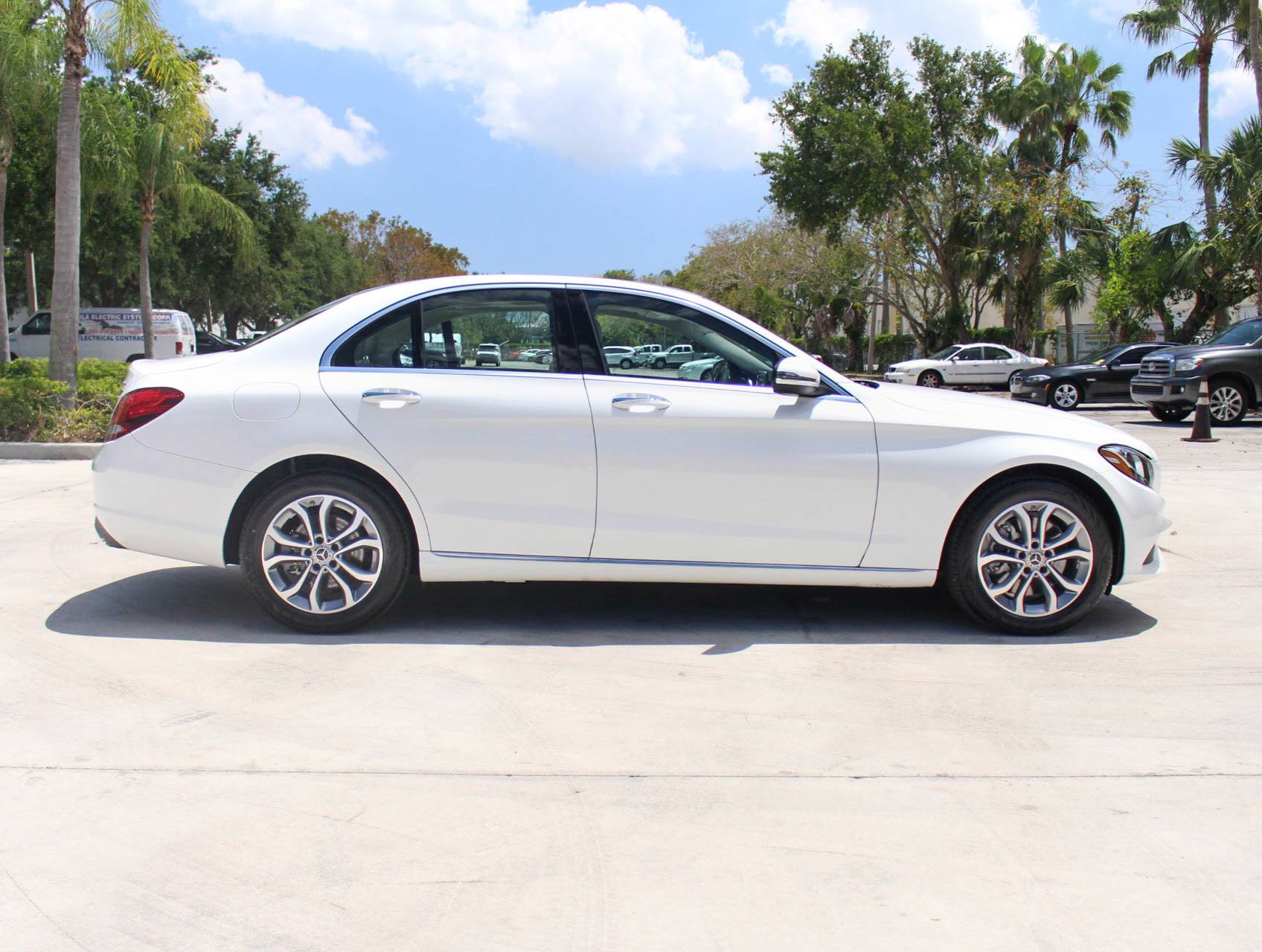 Florida Fine Cars - Used MERCEDES-BENZ C CLASS 2018 MIAMI C300 4MATIC