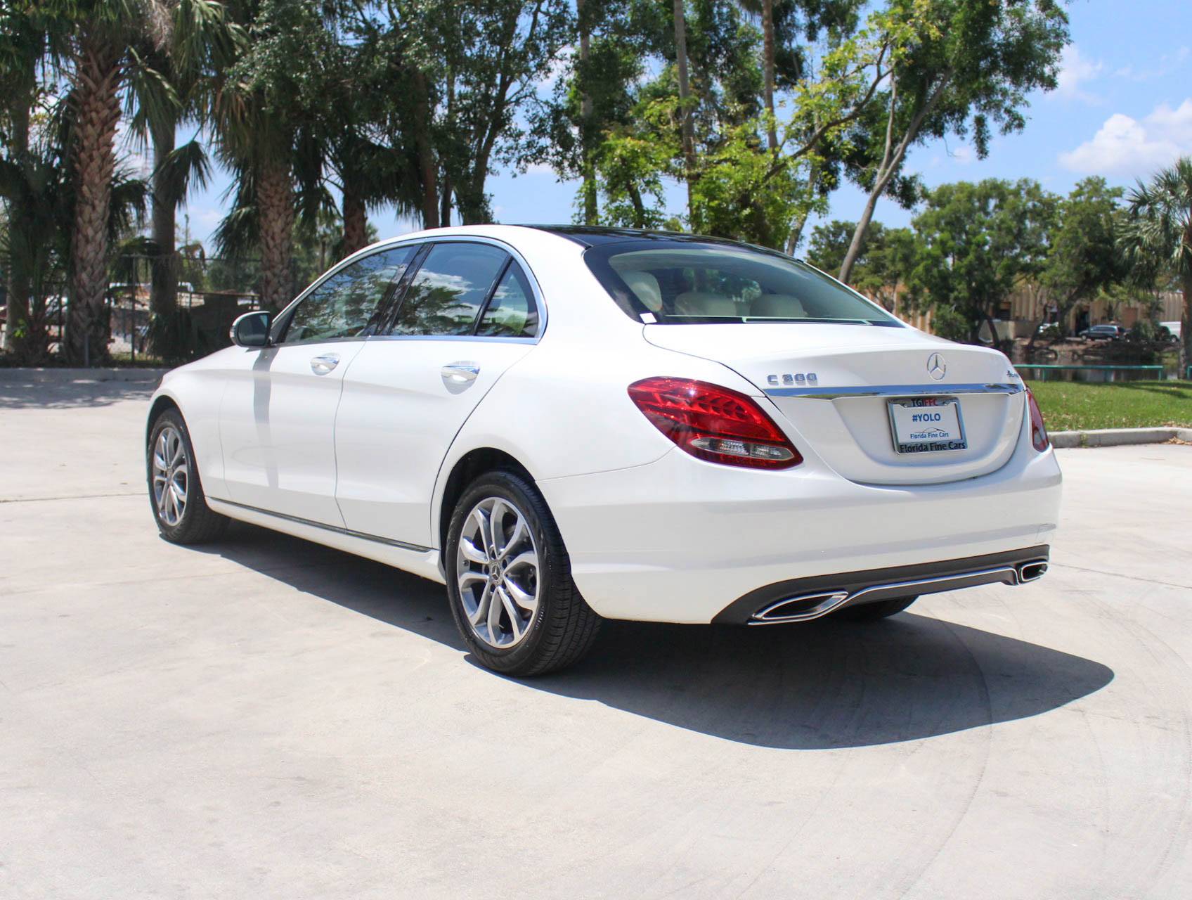 Florida Fine Cars - Used MERCEDES-BENZ C CLASS 2018 MIAMI C300 4MATIC