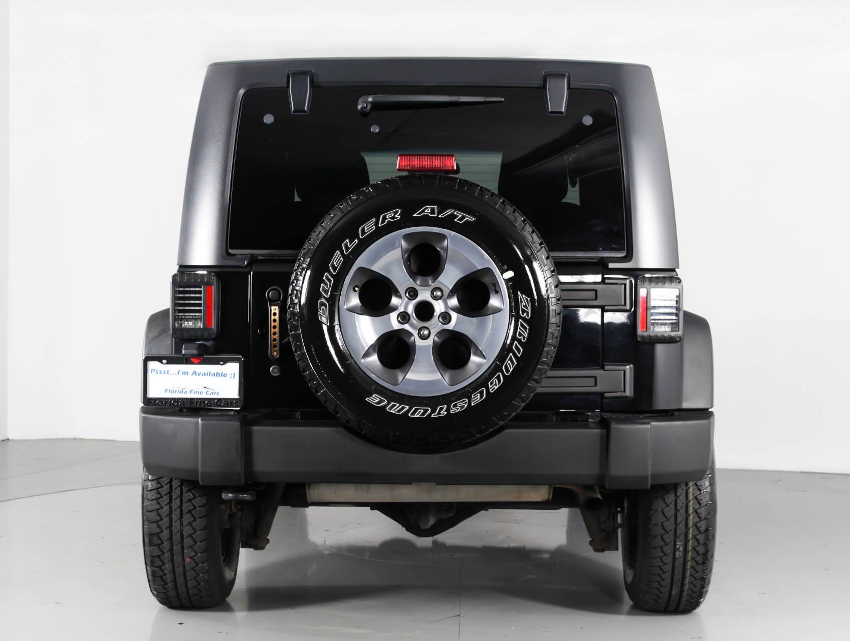 Florida Fine Cars - Used JEEP WRANGLER UNLIMITED 2012 MIAMI SPORT