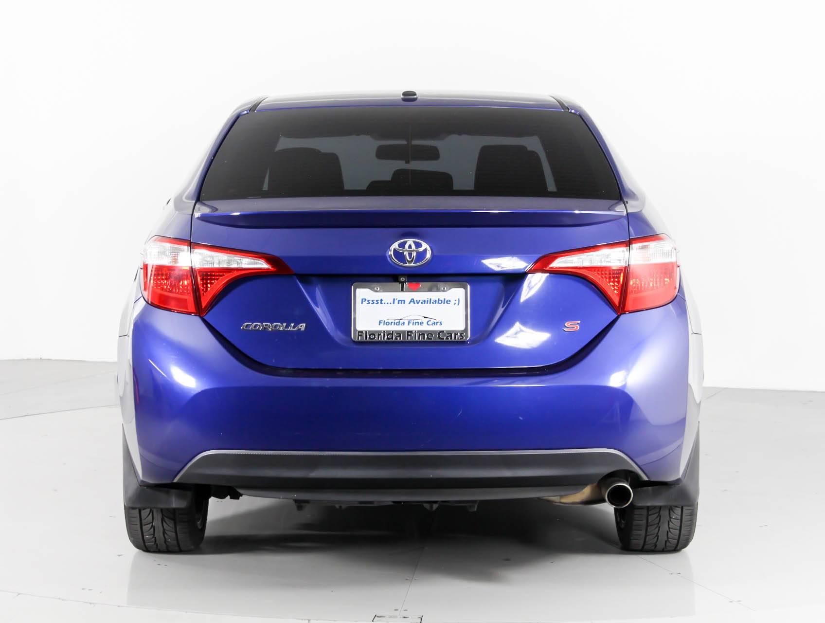 Florida Fine Cars - Used TOYOTA COROLLA 2014 WEST PALM S