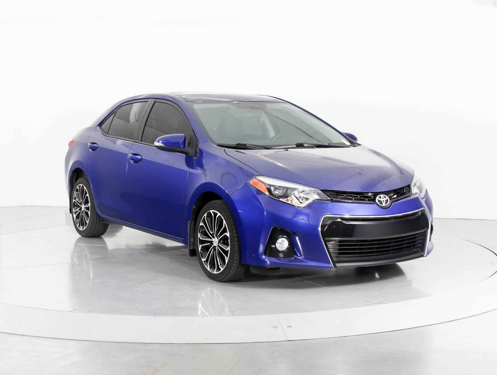 Florida Fine Cars - Used TOYOTA COROLLA 2014 WEST PALM S