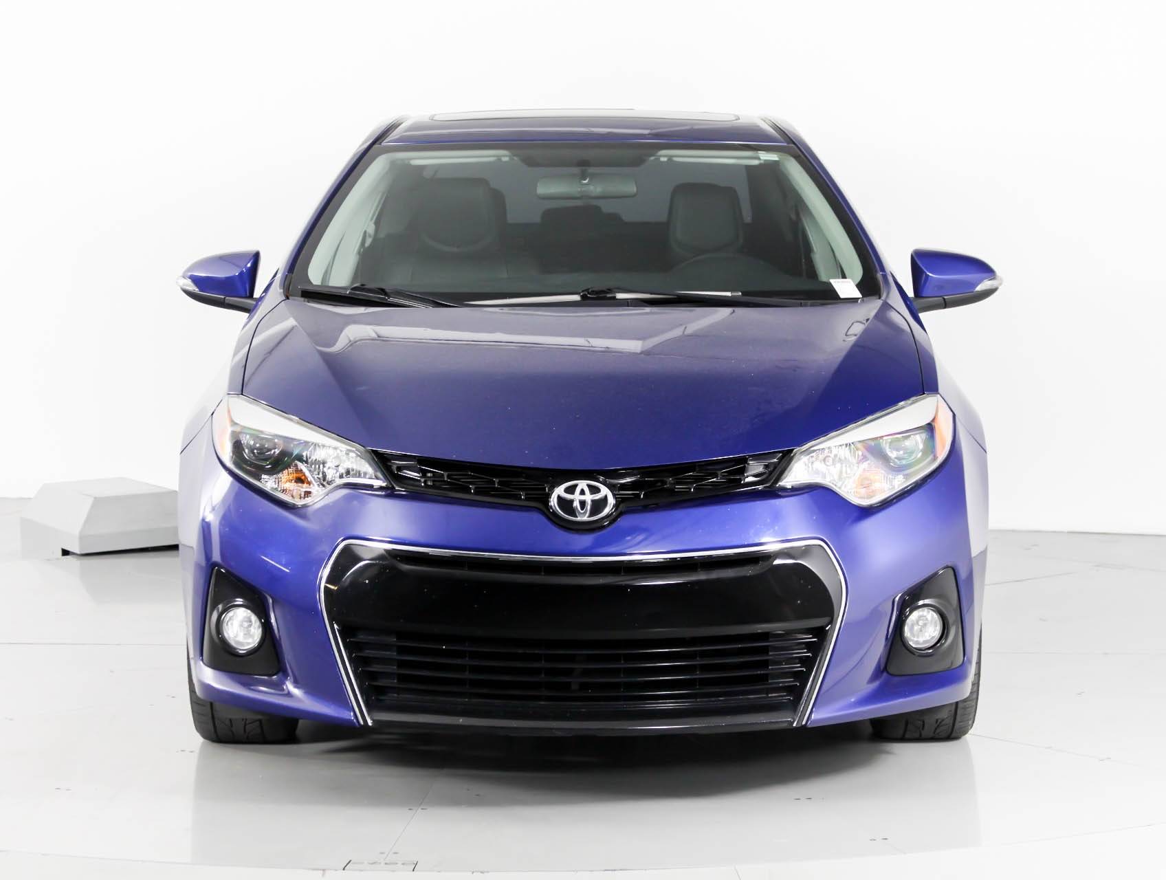 Florida Fine Cars - Used TOYOTA COROLLA 2014 WEST PALM S