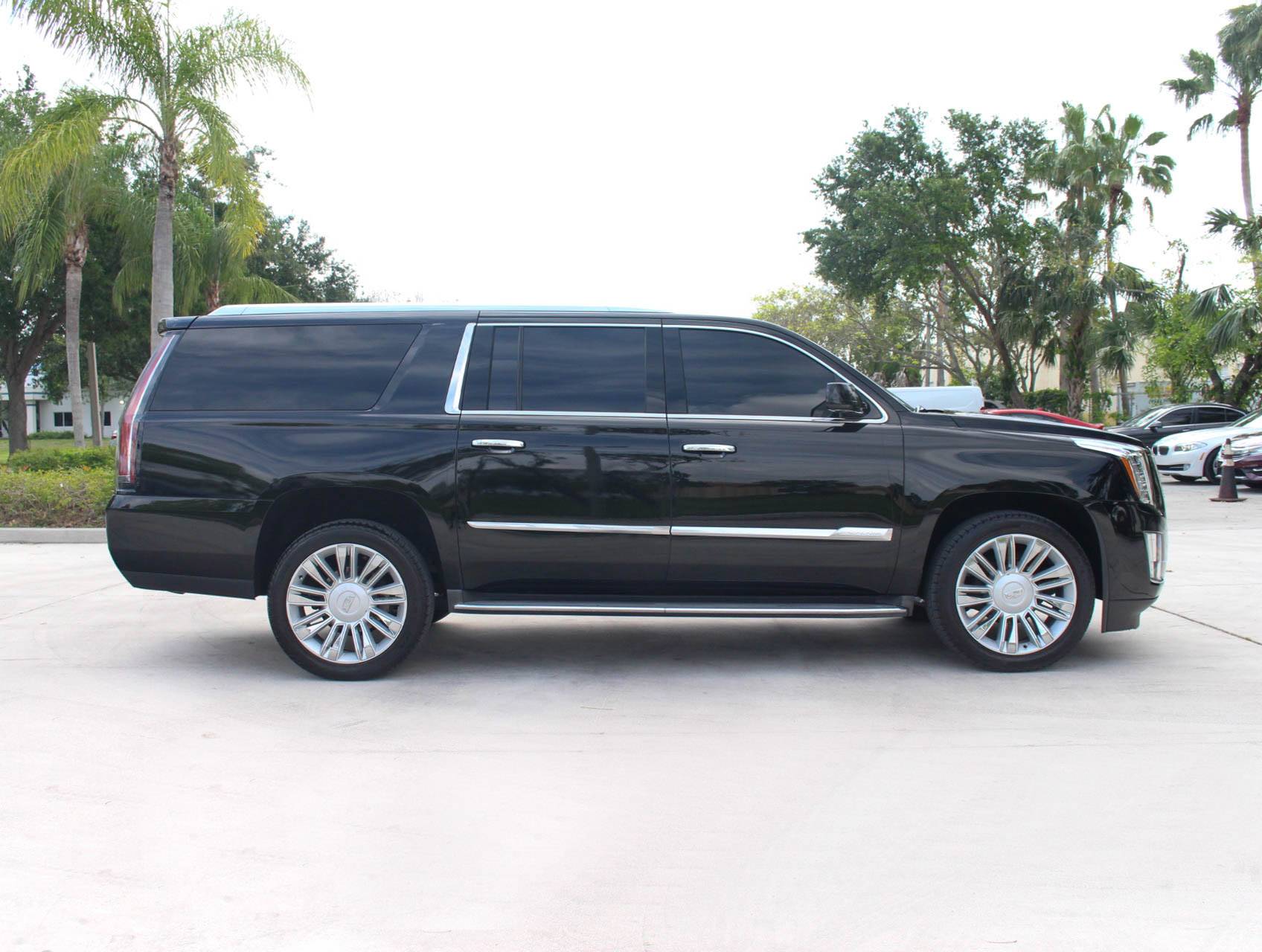 Florida Fine Cars - Used CADILLAC ESCALADE ESV 2015 MARGATE LUXURY