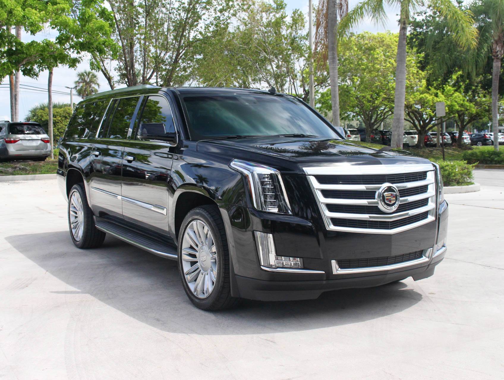 Florida Fine Cars - Used CADILLAC ESCALADE ESV 2015 MARGATE LUXURY