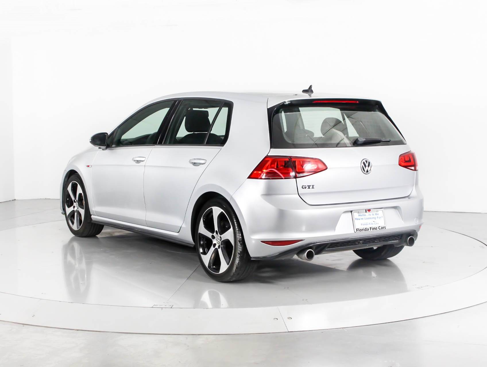 Florida Fine Cars - Used VOLKSWAGEN GTI 2015 WEST PALM S