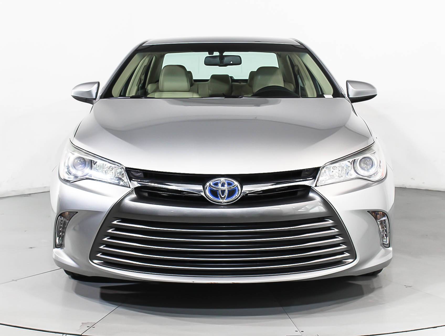 Florida Fine Cars - Used TOYOTA CAMRY 2015 WEST PALM Hybrid Xle