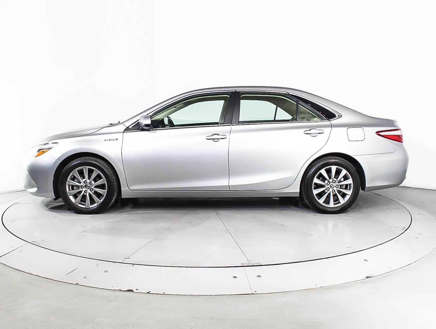 Florida Fine Cars - Used TOYOTA CAMRY 2015 WEST PALM Hybrid Xle
