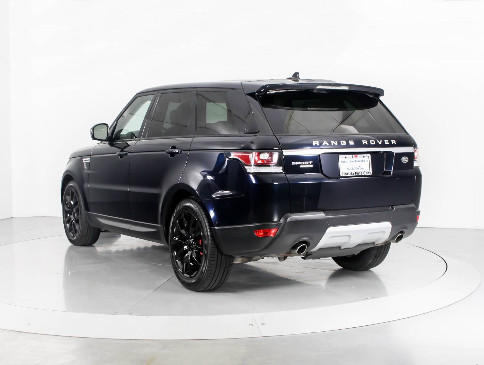 Florida Fine Cars - Used LAND ROVER RANGE ROVER SPORT 2015 WEST PALM Supercharged Hse