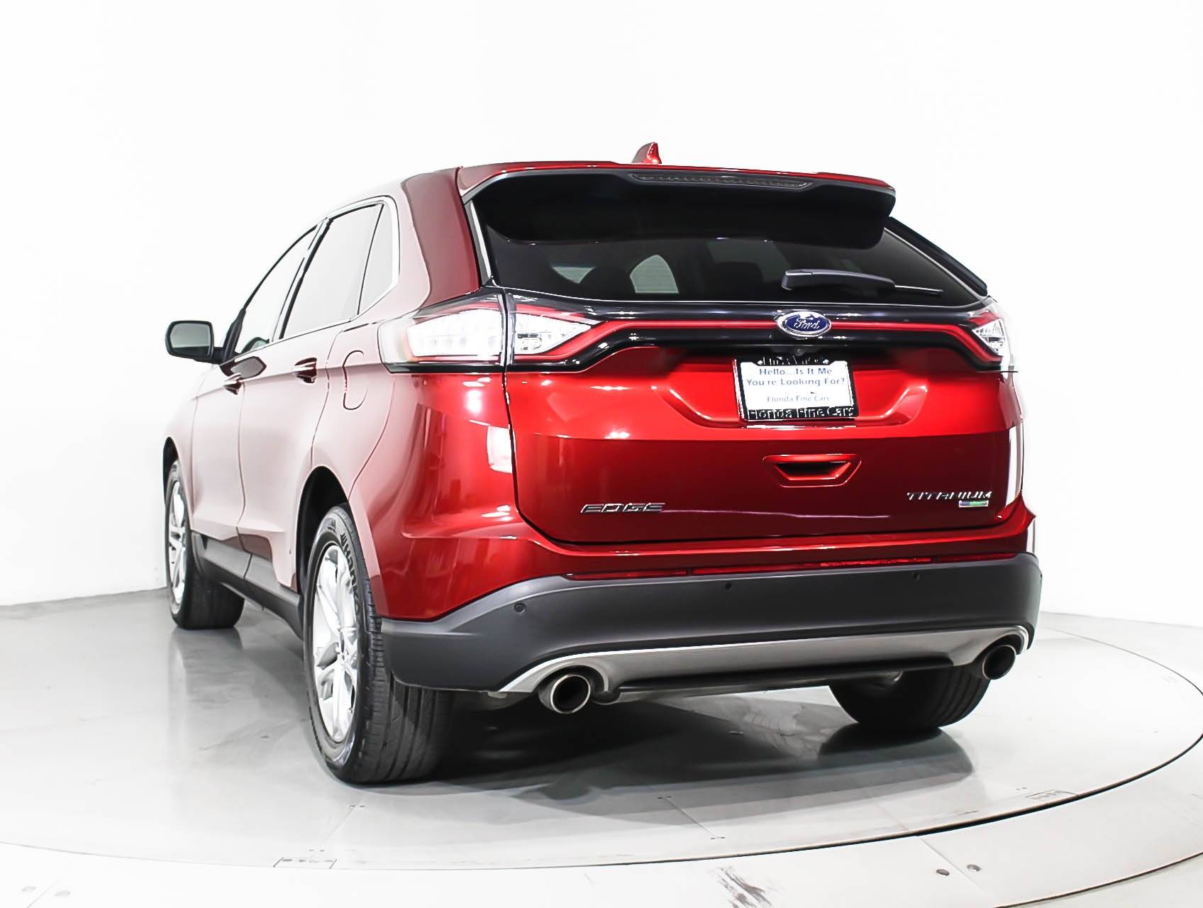 Florida Fine Cars - Used FORD EDGE 2017 MIAMI TITANIUM