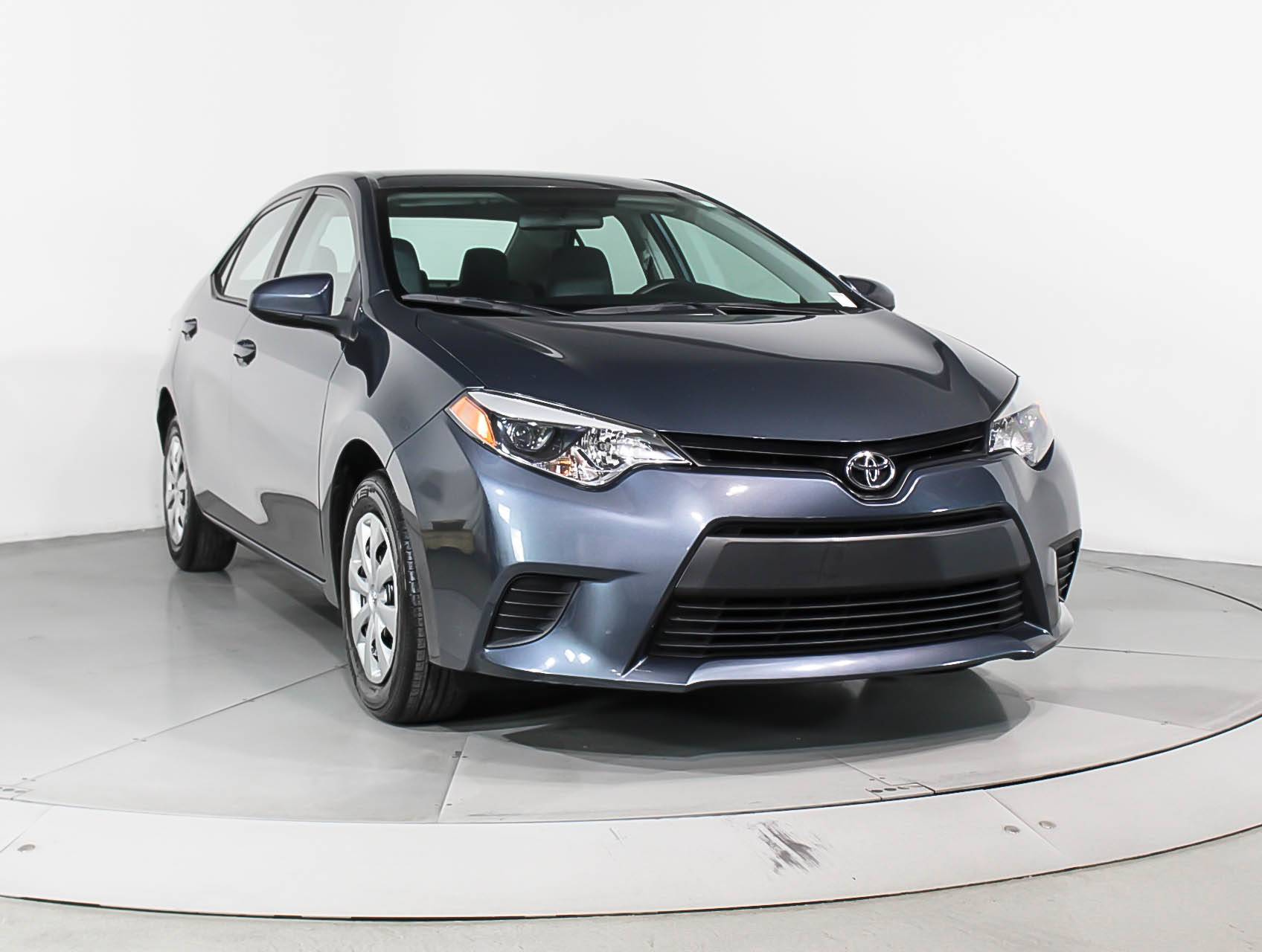 Florida Fine Cars - Used TOYOTA COROLLA 2016 MIAMI L