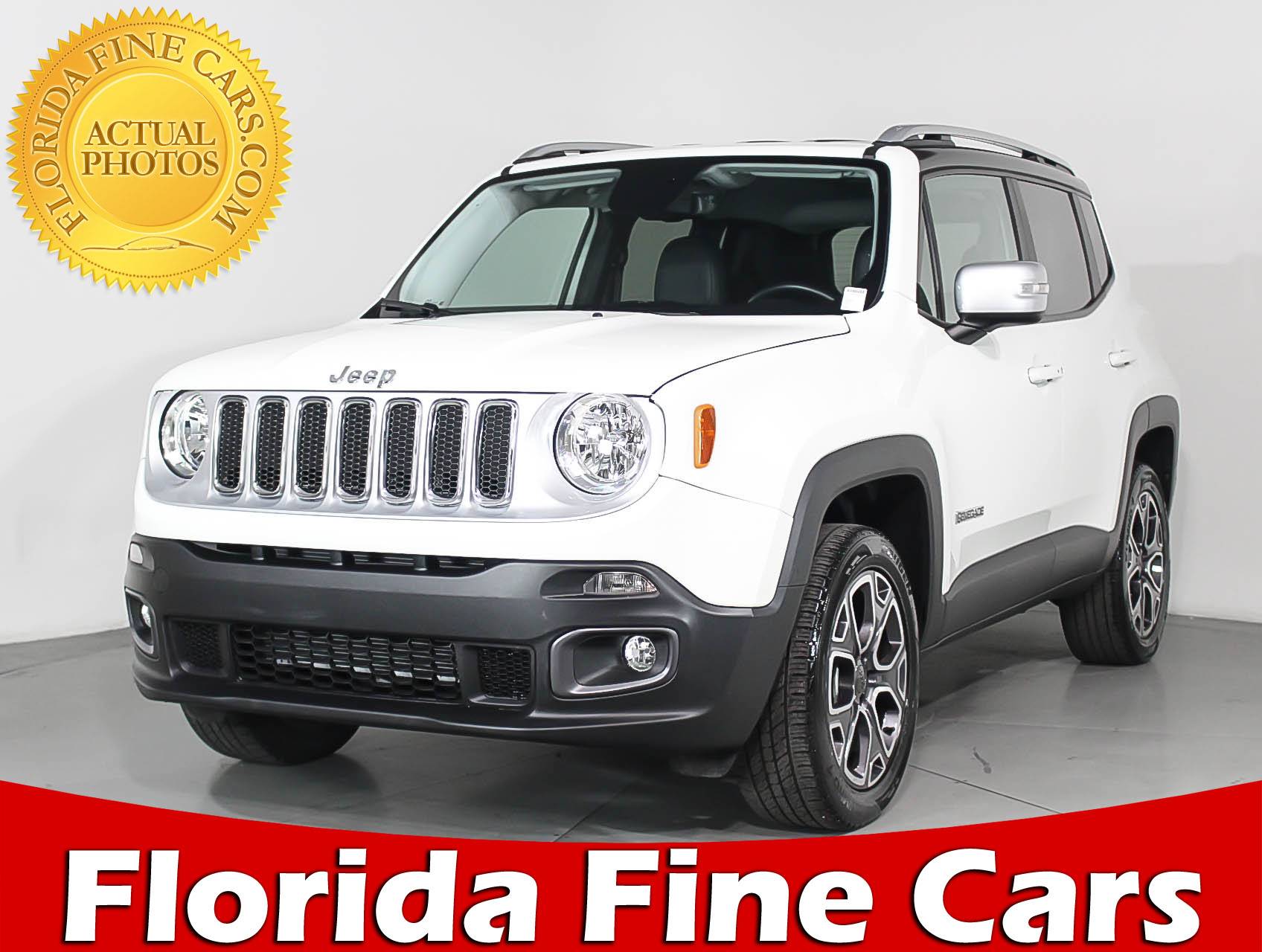 Used 2017 Jeep Renegade Limited 4x4 Suv For In Margate Fl Used 2017 Jeep Renegade Limited 4x4 Suv For In Margate Fl 94620 Florida Fine Cars