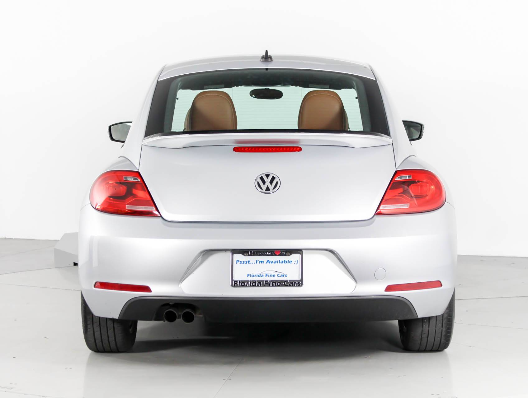 Florida Fine Cars - Used VOLKSWAGEN BEETLE 2015 WEST PALM 1.8t Classic