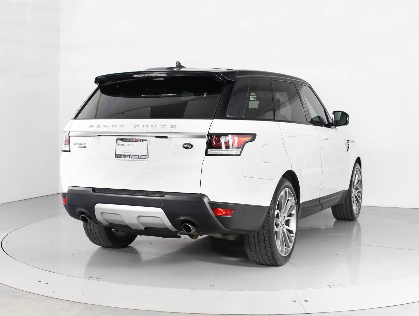 Florida Fine Cars - Used LAND ROVER RANGE ROVER SPORT 2016 WEST PALM Hse Supercharged