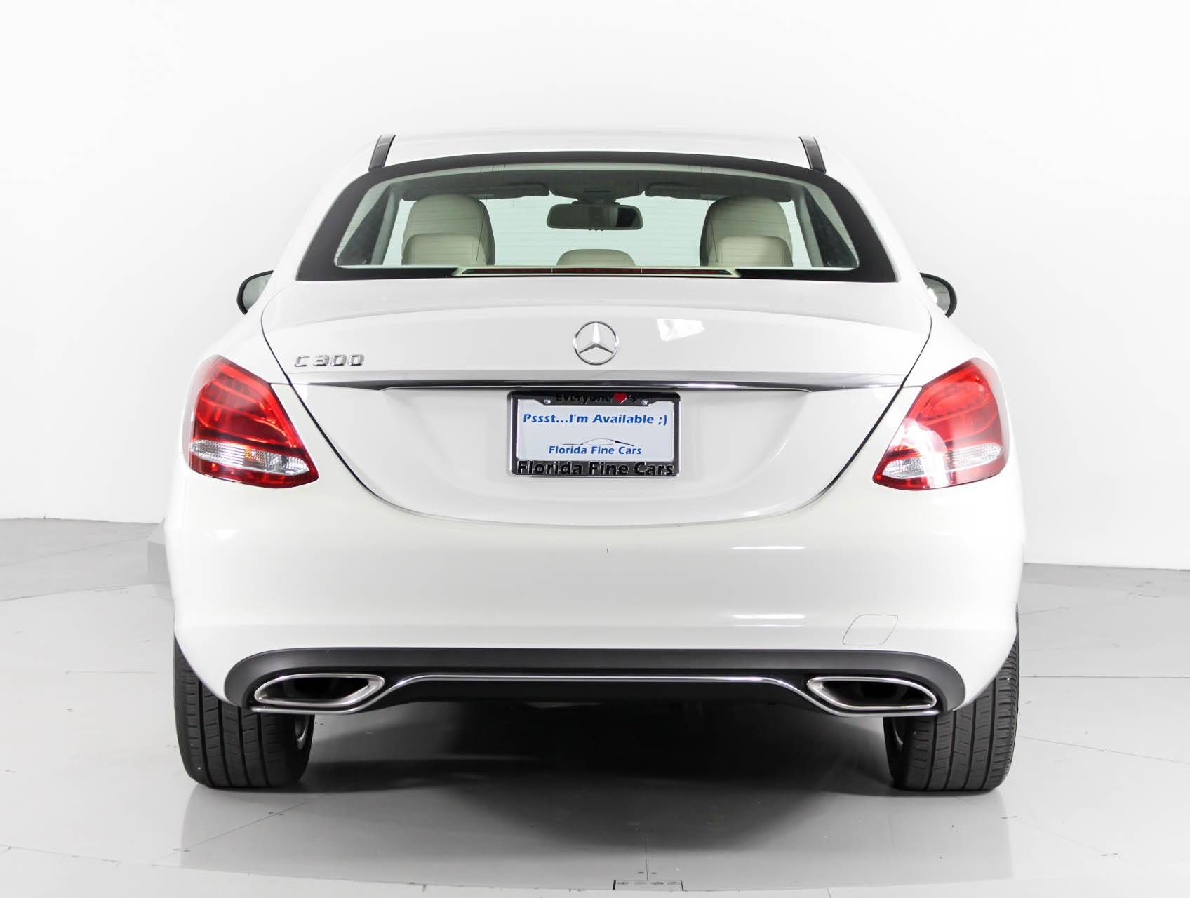 Florida Fine Cars - Used MERCEDES-BENZ C CLASS 2015 HOLLYWOOD C300