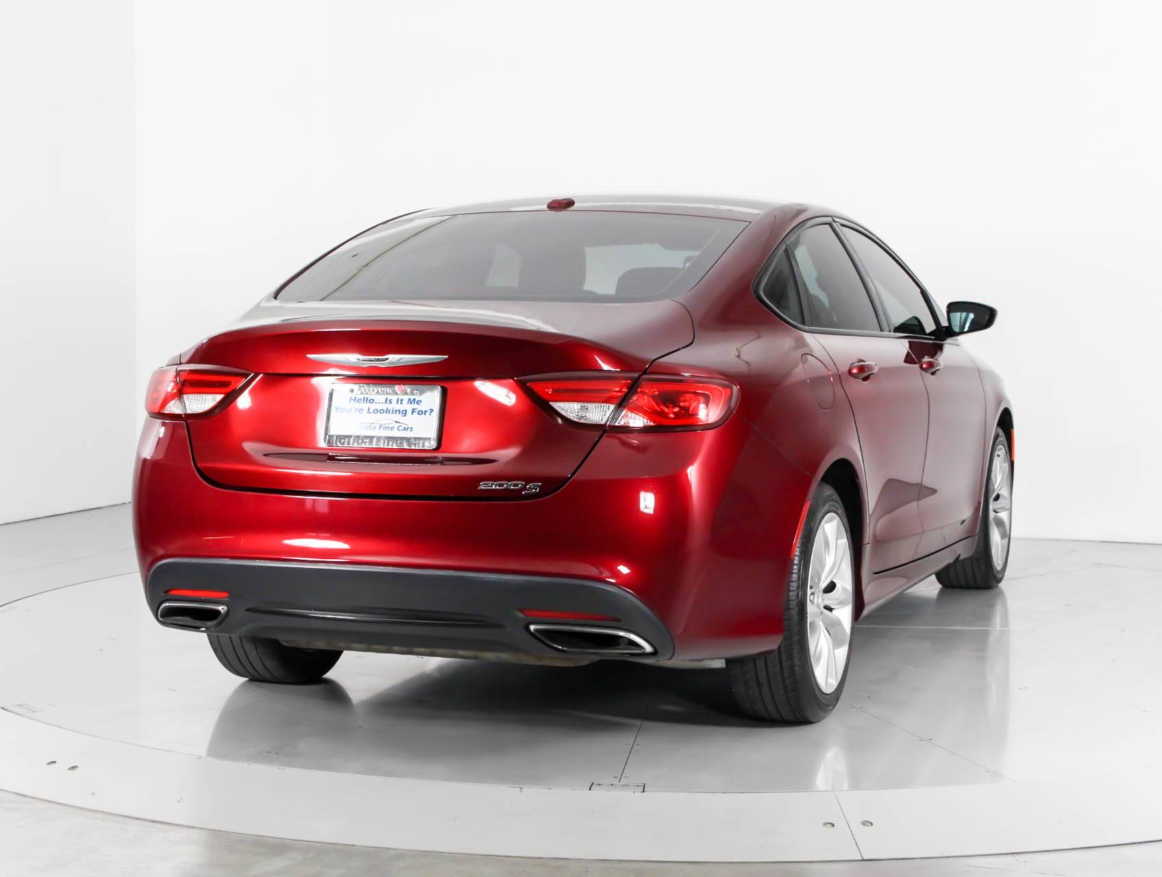 Florida Fine Cars - Used CHRYSLER 200 2015 WEST PALM S
