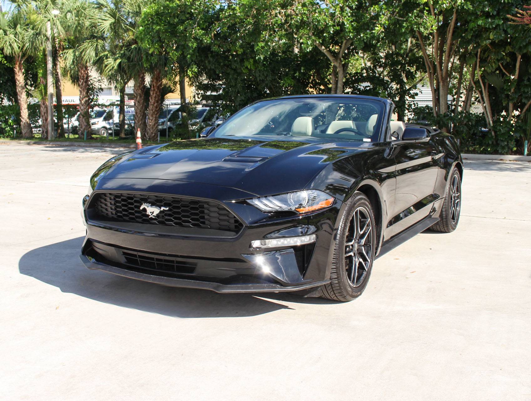 Florida Fine Cars - Used FORD MUSTANG 2018 WEST PALM Ecoboost Premium