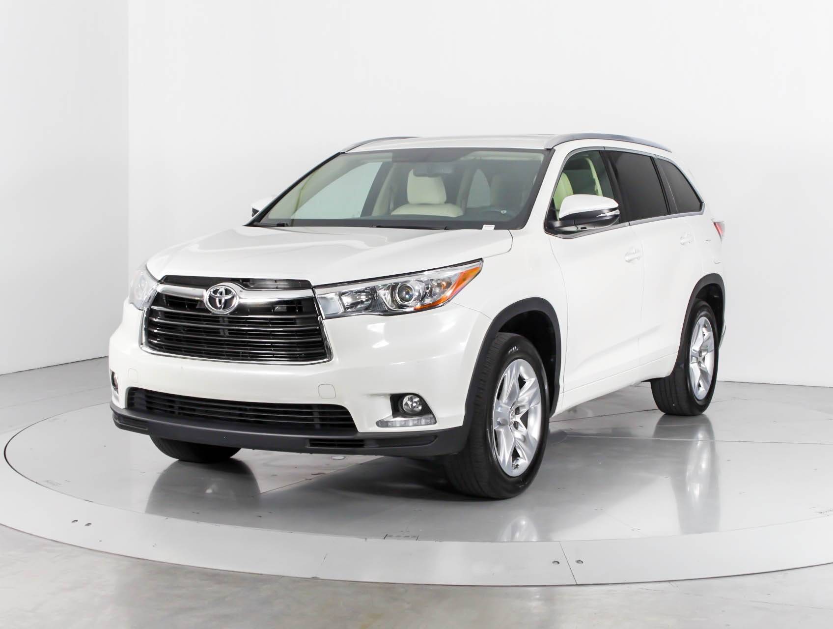 Used 2015 Toyota Highlander Limited Suv For Sale In West Palm Fl