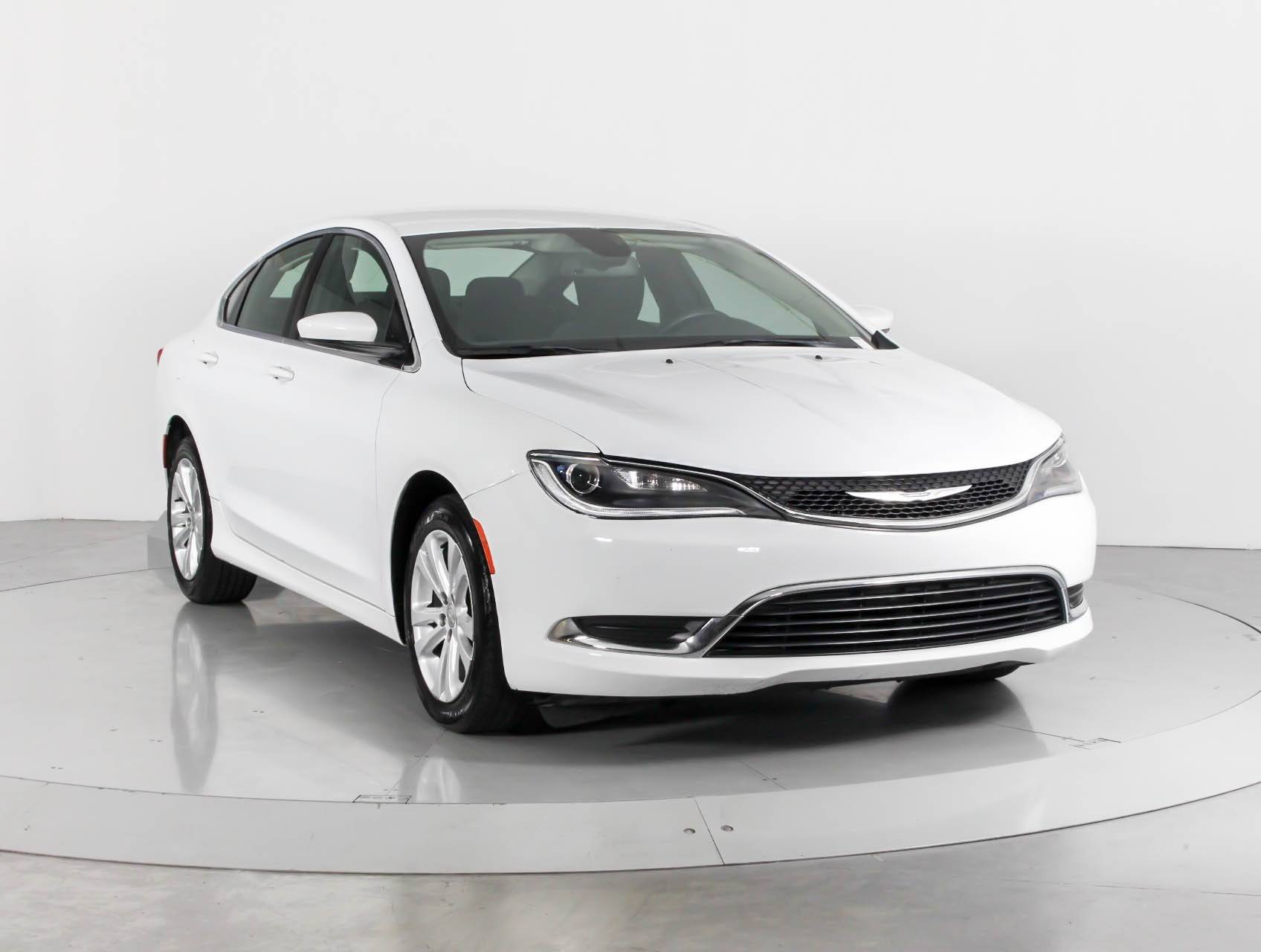 Florida Fine Cars - Used CHRYSLER 200 2015 WEST PALM LIMITED