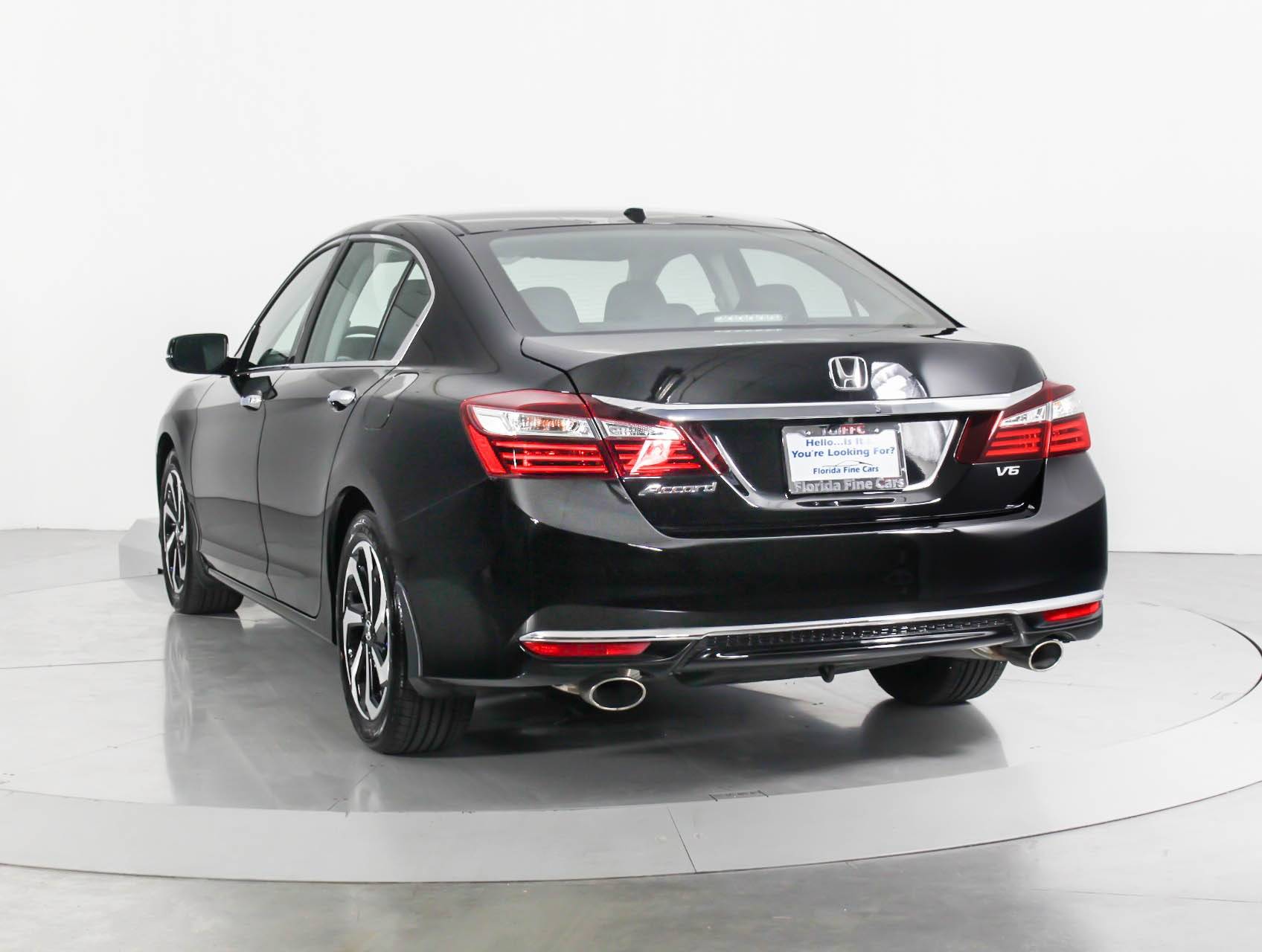 Florida Fine Cars - Used HONDA ACCORD 2017 WEST PALM Ex-L V6