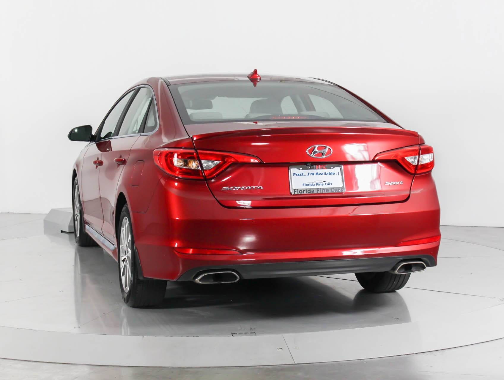 Florida Fine Cars - Used HYUNDAI SONATA 2015 WEST PALM Sport